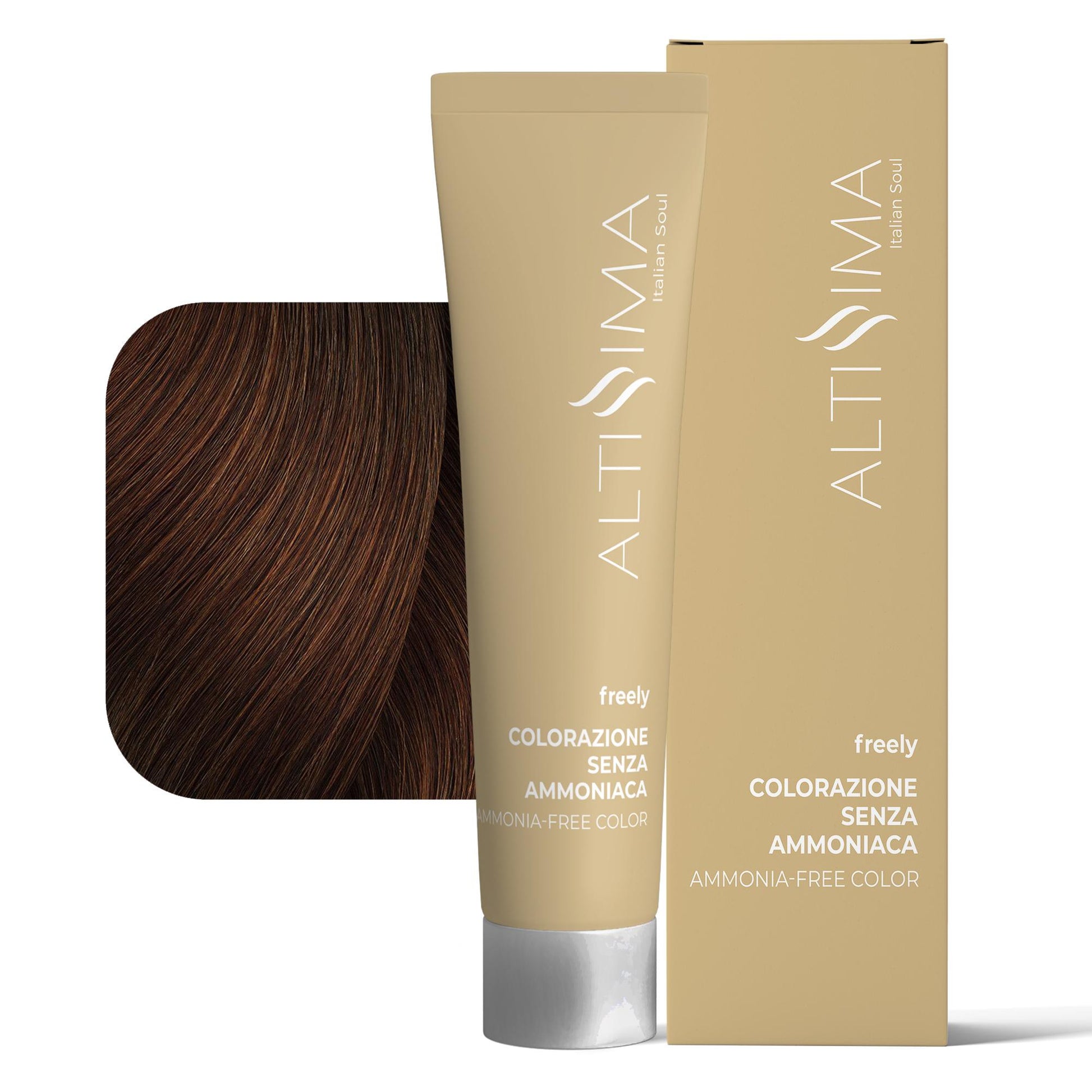 Altissima Freely Tintura Capelli Senza Ammoniaca 100ml - 5.4