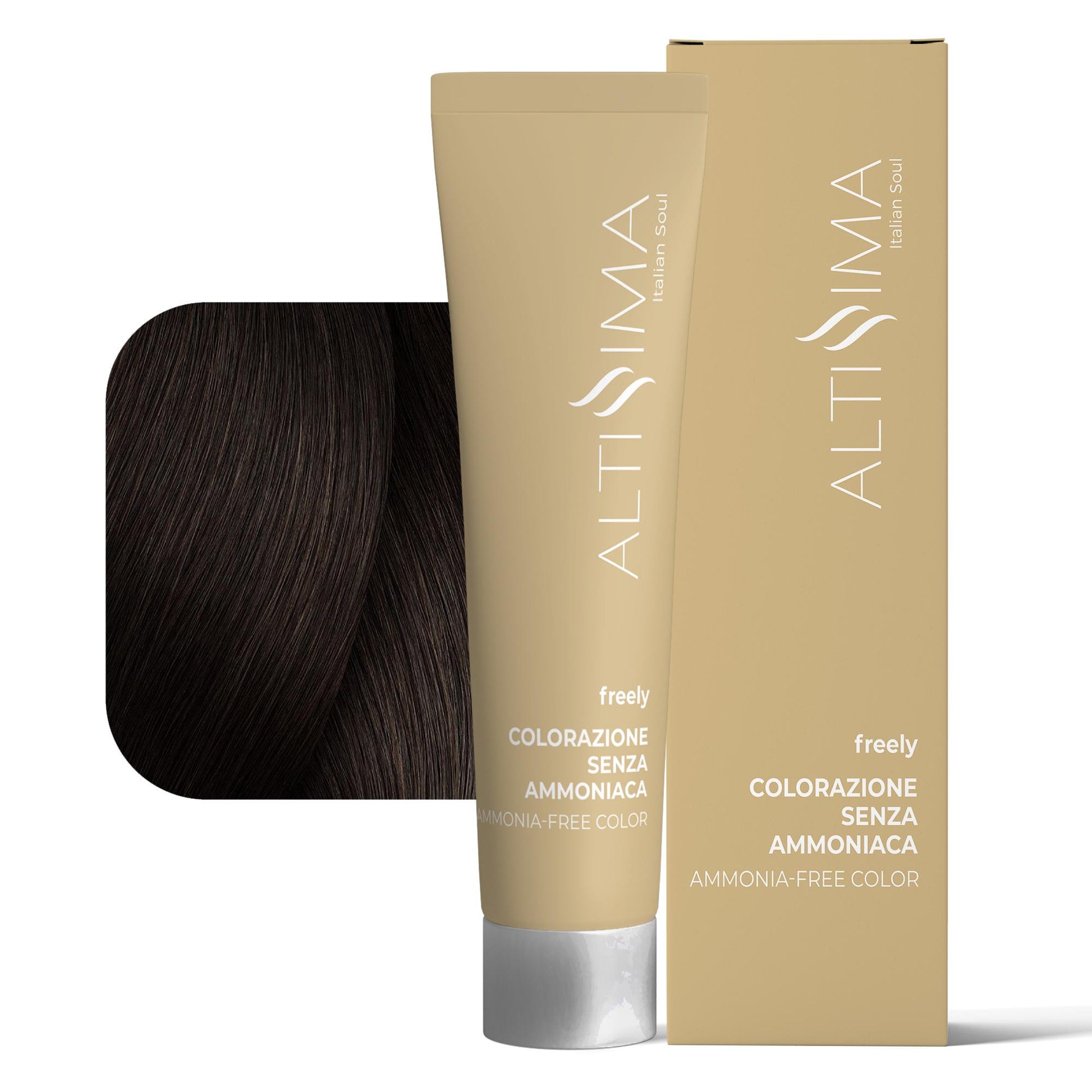 Altissima Freely Tintura Capelli Senza Ammoniaca 100ml - 5.8