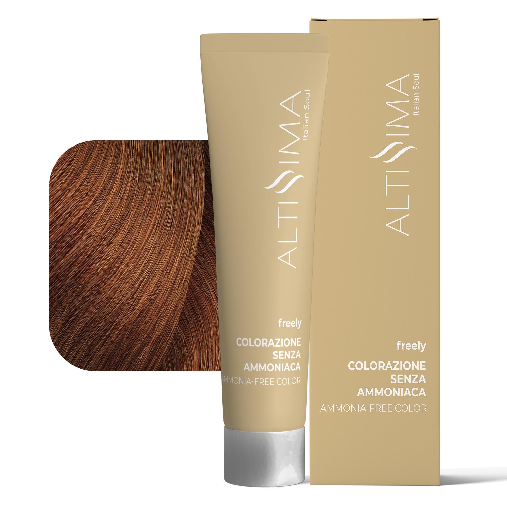 Altissima Freely Tintura Capelli Senza Ammoniaca 100ml - 7.4