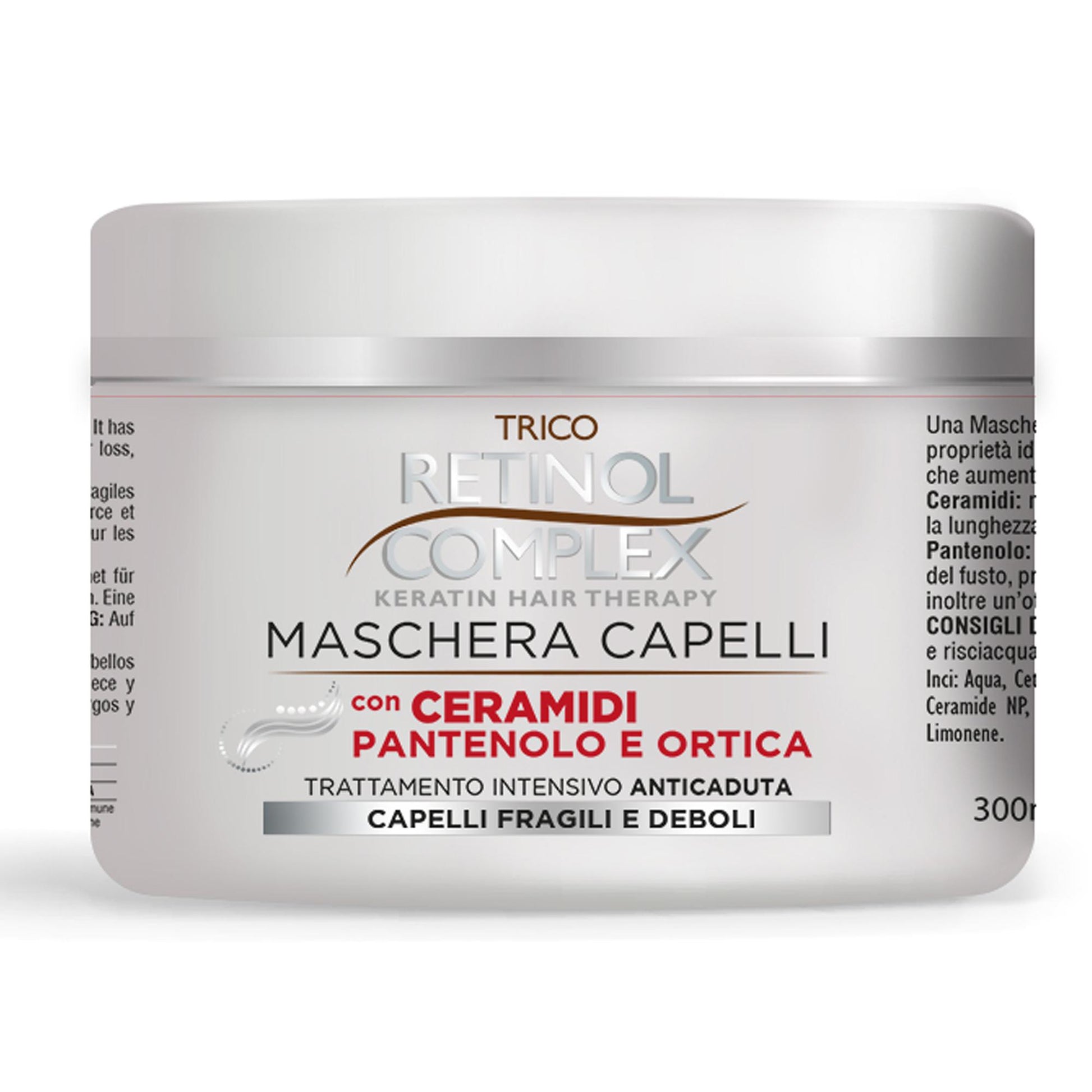 Trico Retinol Complex Maschera Anticaduta con Ceramidi e Pantenolo - 300ml