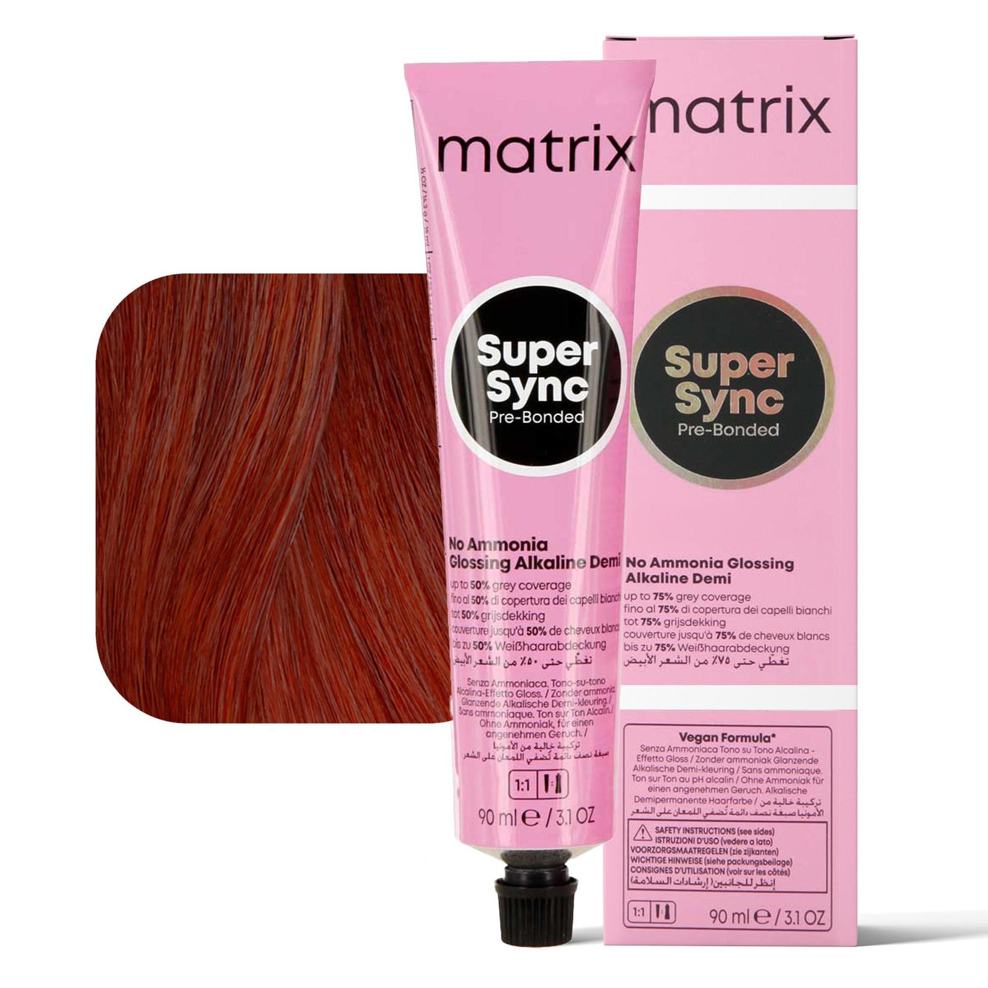 Matrix Super Sync Tono su Tono Tintura 90ml - 6RV+