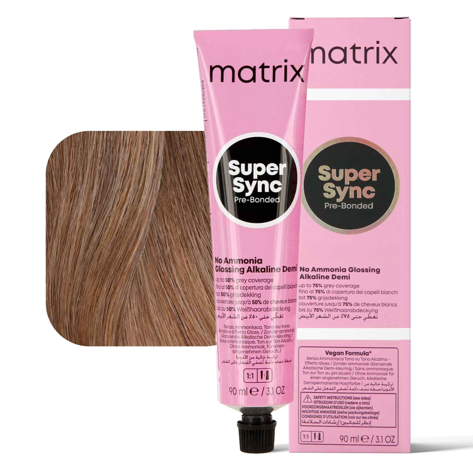 Matrix Super Sync Tono su Tono Tintura 90ml - 8N