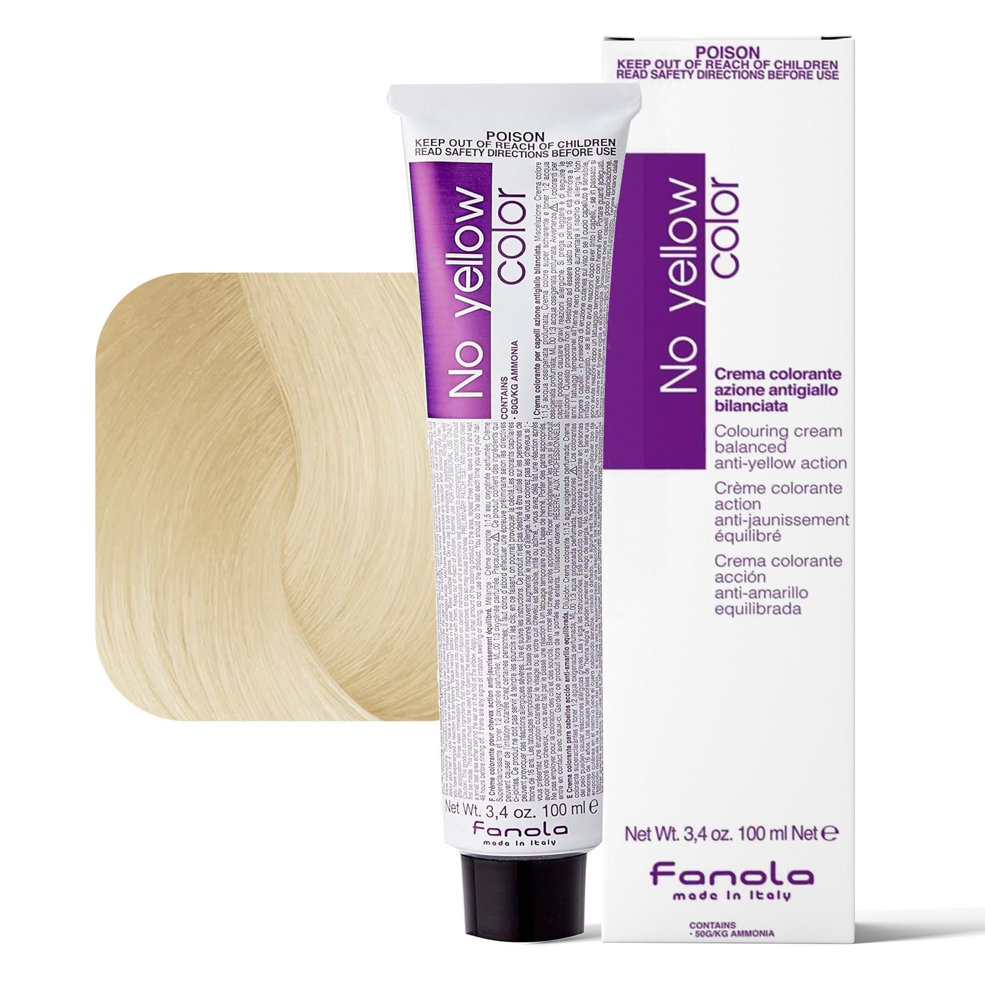 Fanola No Yellow Color Antigiallo Tintura per Capelli 100ml - S.1202
