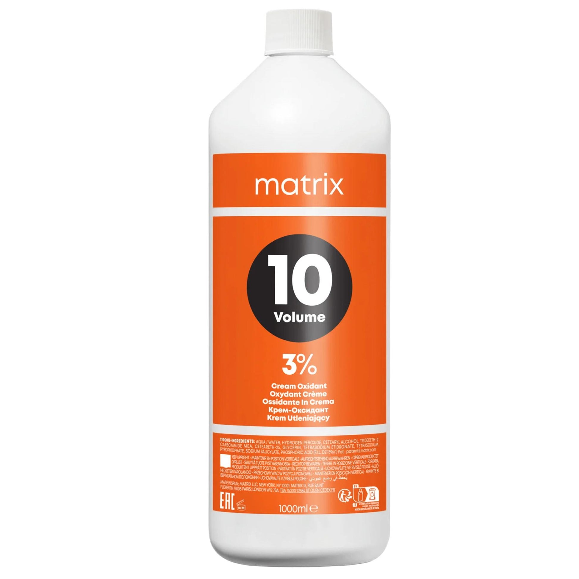 Matrix Emulsione Ossidante 1000ml - 10Vol