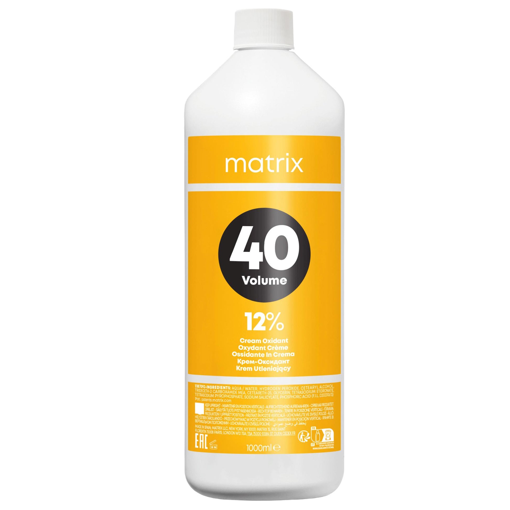 Matrix Emulsione Ossidante 1000ml - 40Vol