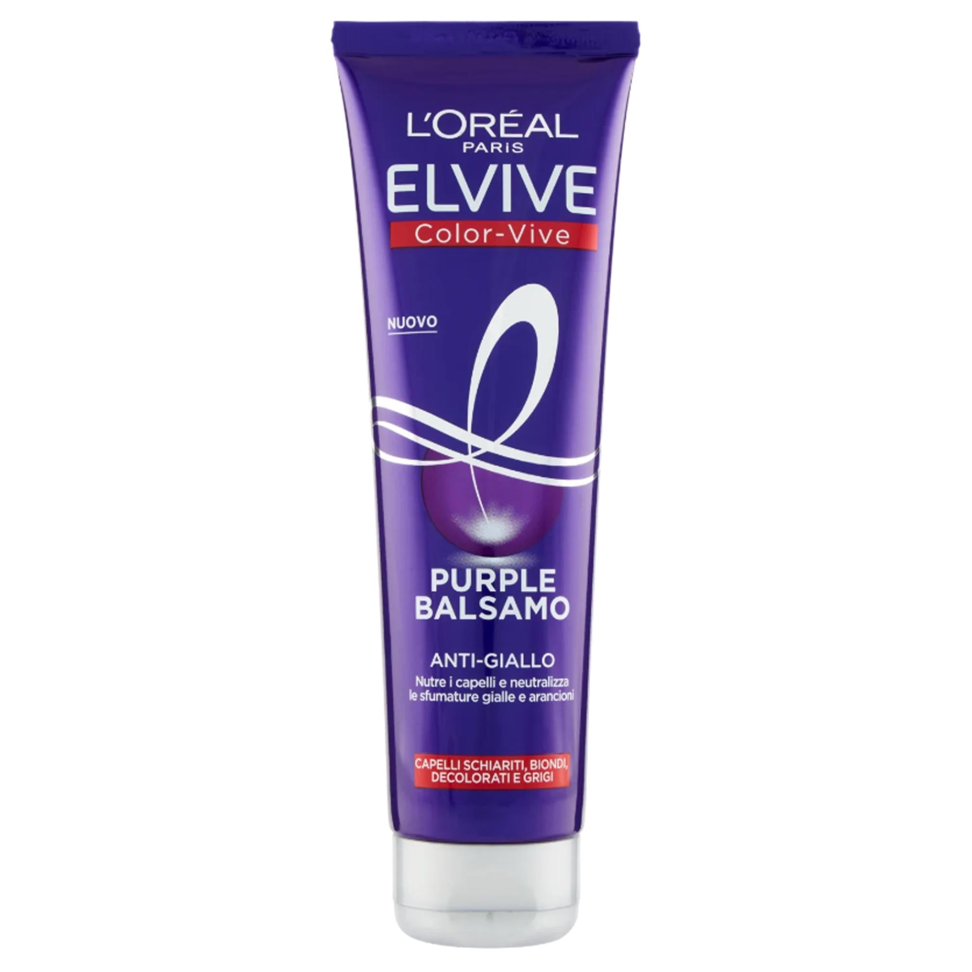 Loreal Elvive Color Vive Purple Balsamo Antigiallo - 150ml