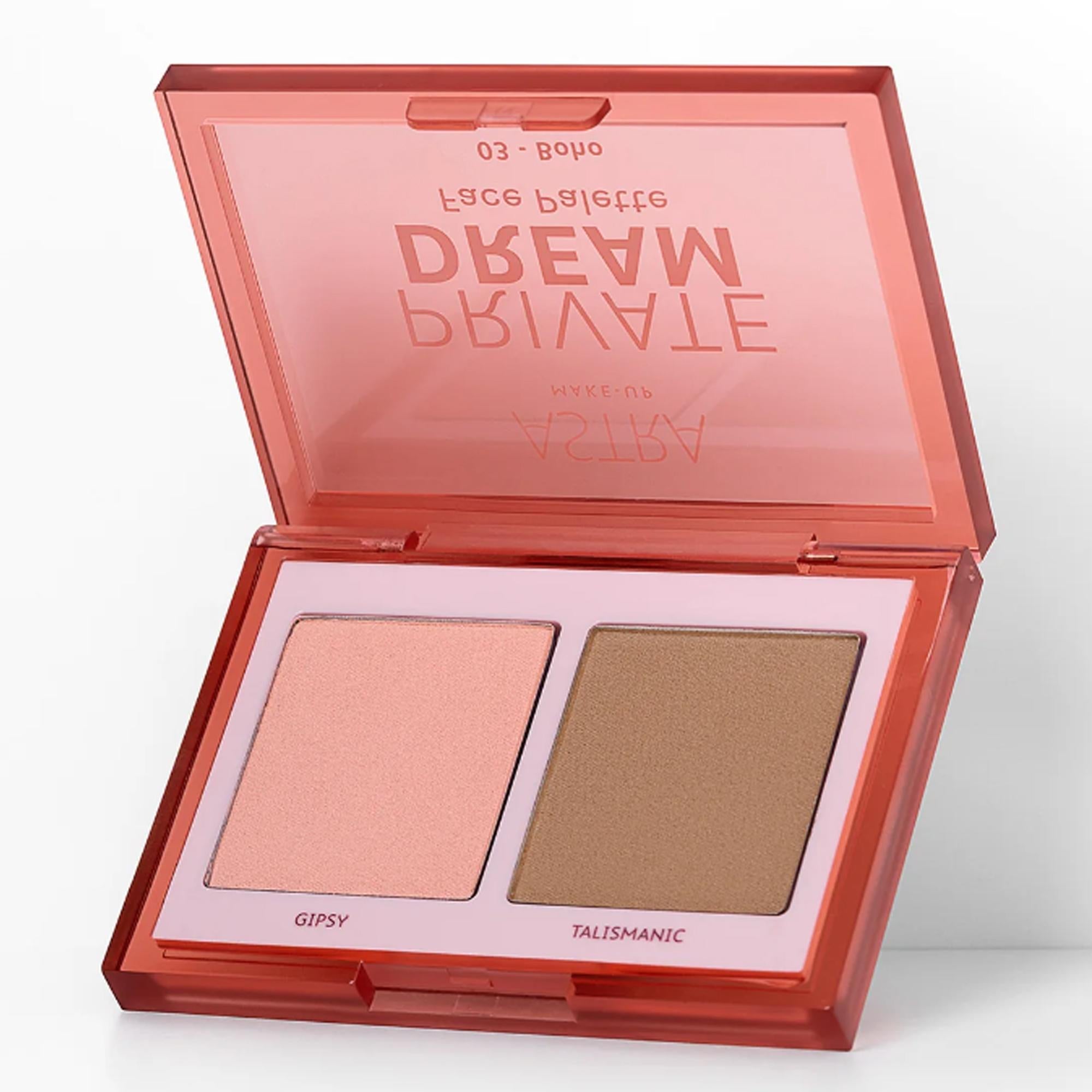 Astra Makeup Private Dream Face Palette - 03 Boho