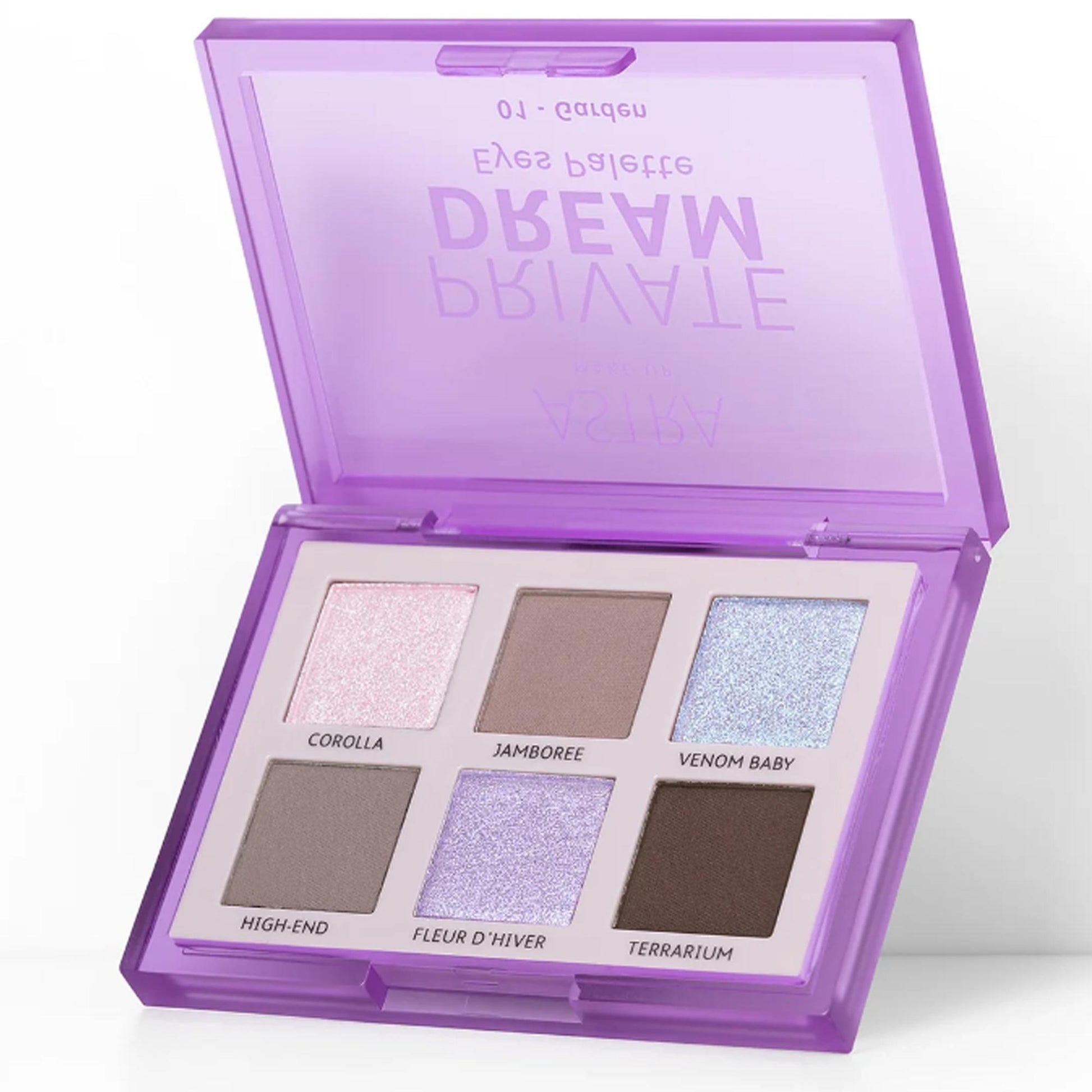 Astra Makeup Private Dream Eyes Palette - 01 Garden