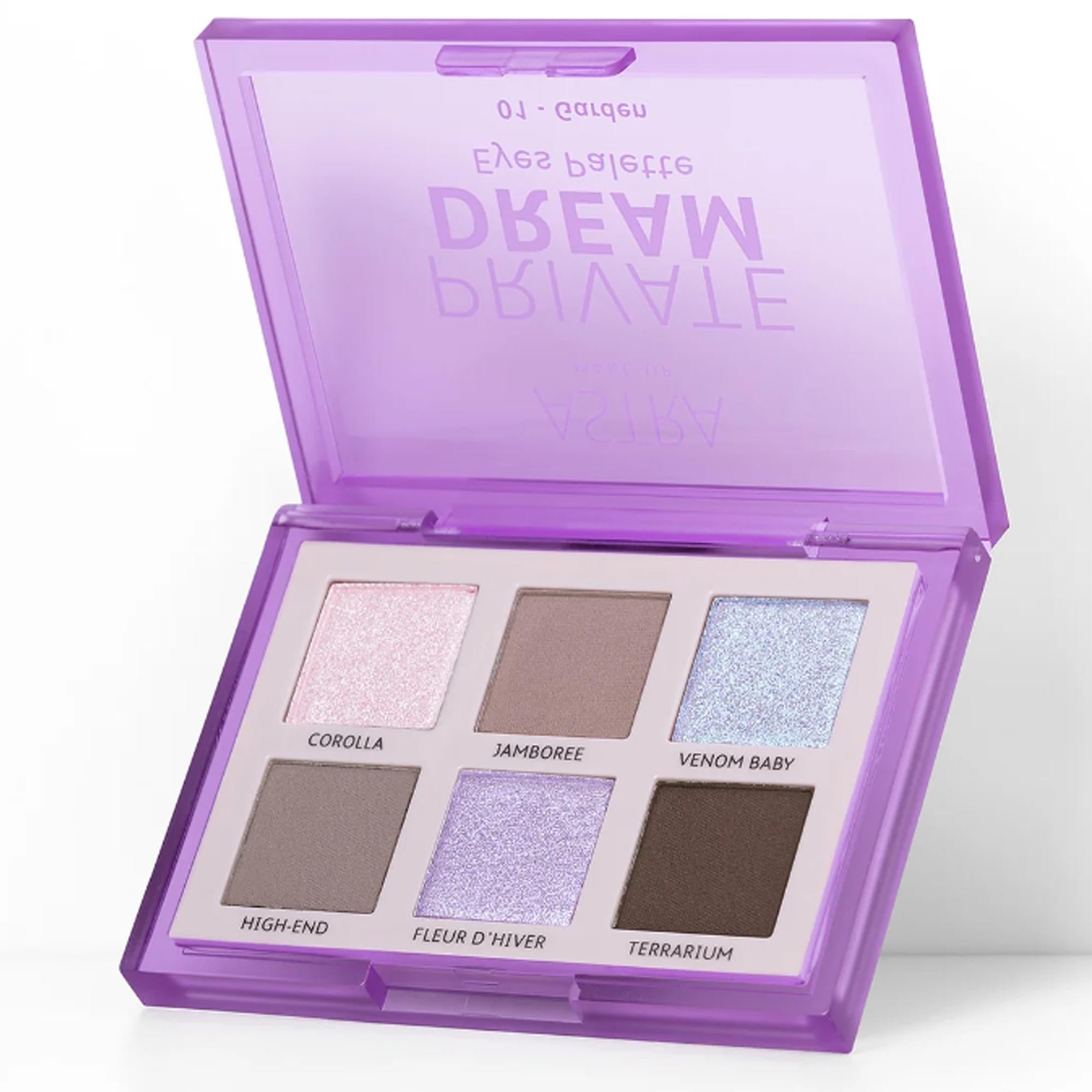 Astra Makeup Private Dream Eyes Palette - 01 Garden