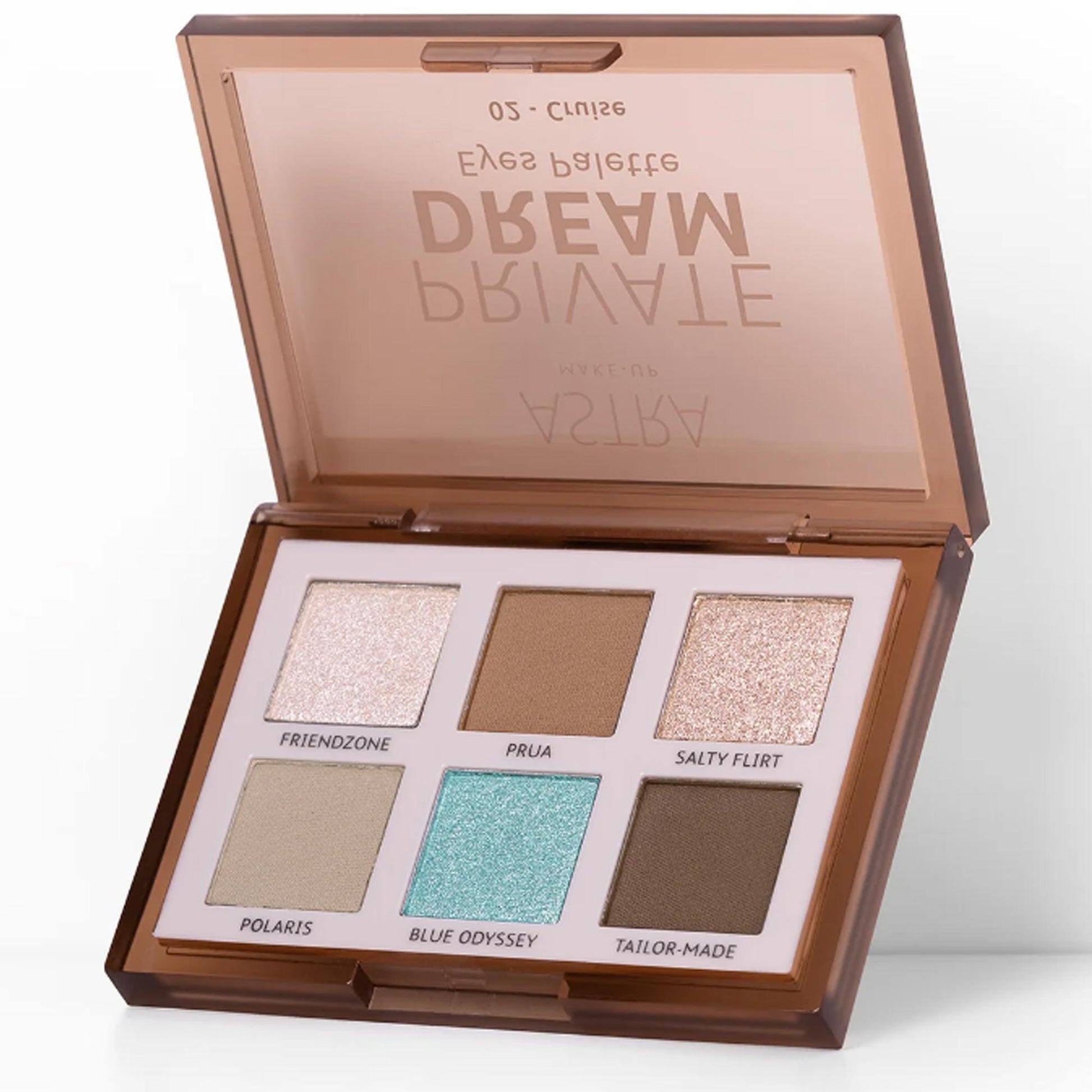 Astra Makeup Private Dream Eyes Palette - 02 Cruise