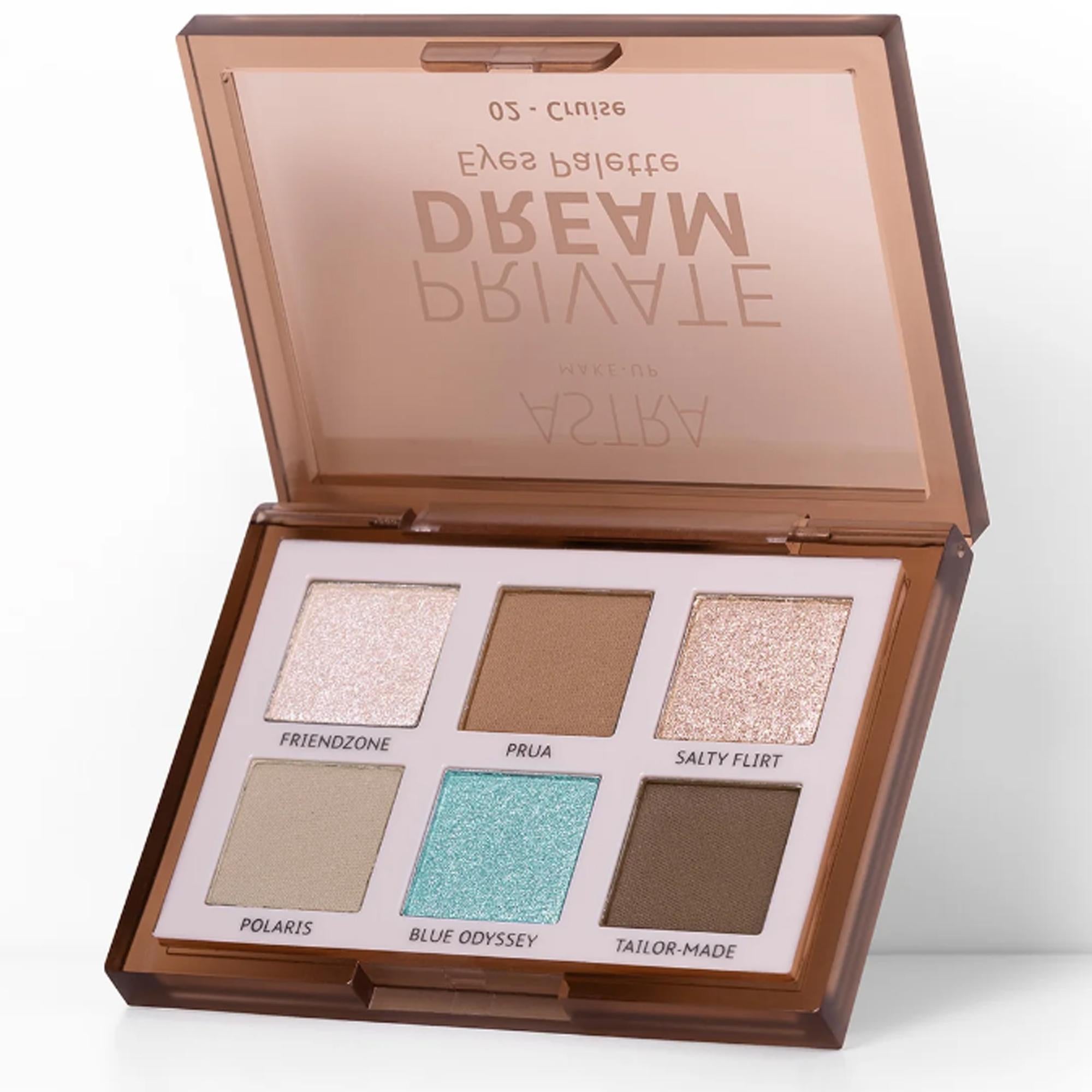 Astra Makeup Private Dream Eyes Palette - 02 Cruise