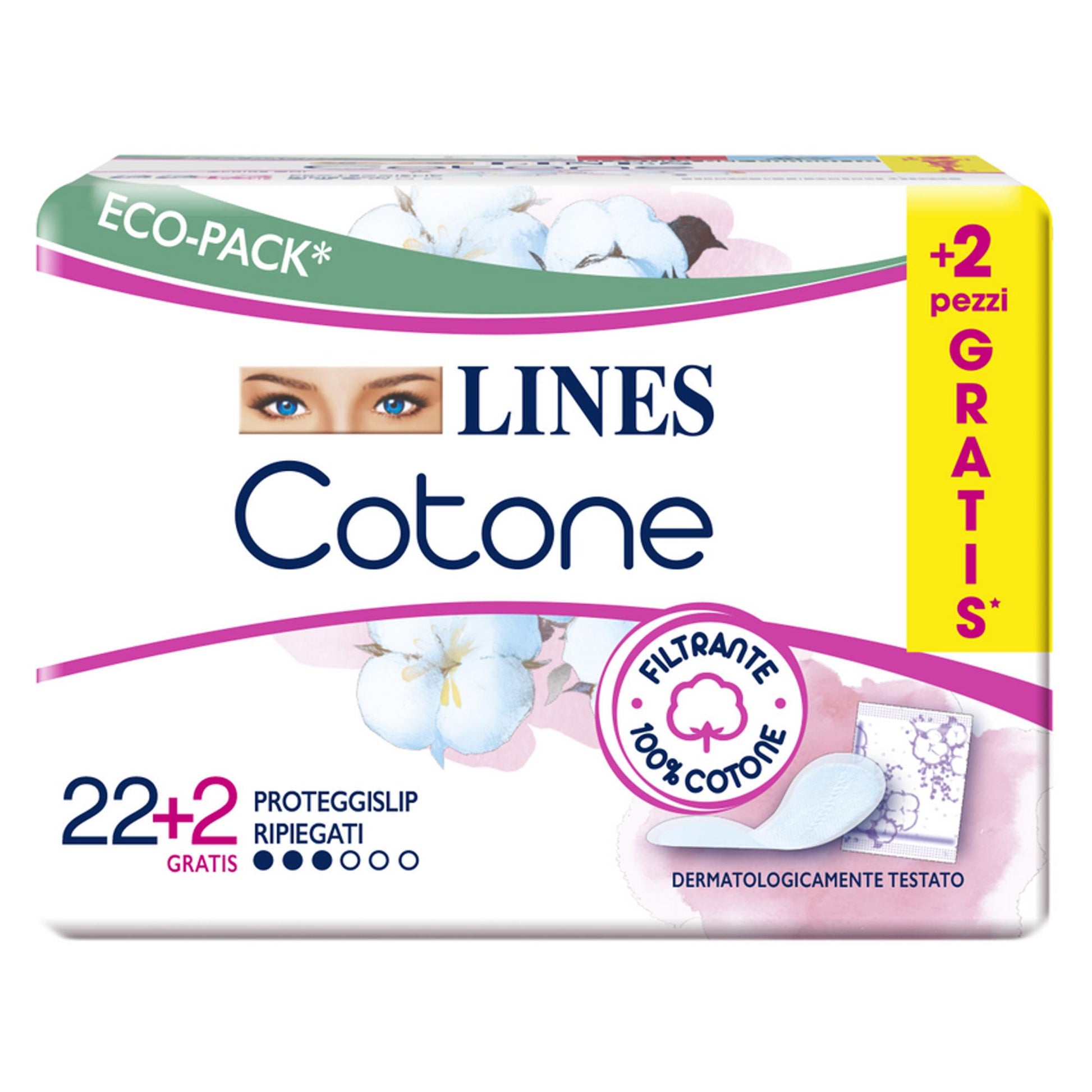 Lines Cotone Proteggislip Ripiegati - 24pz
