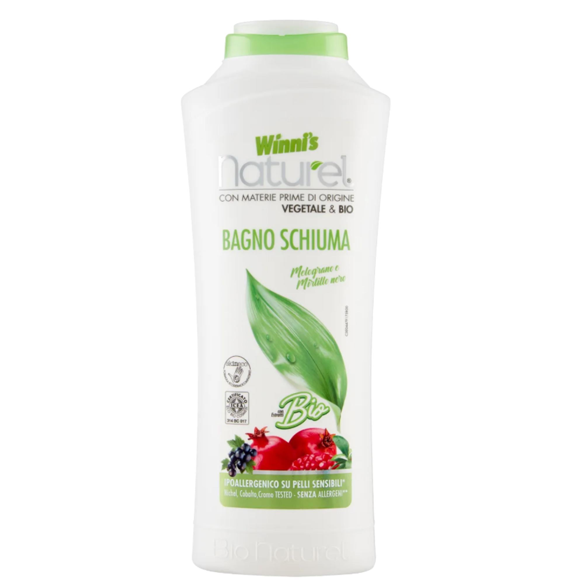 Winni's Naturel Bagno Schiuma 500ml - Melograno e Mirtillo