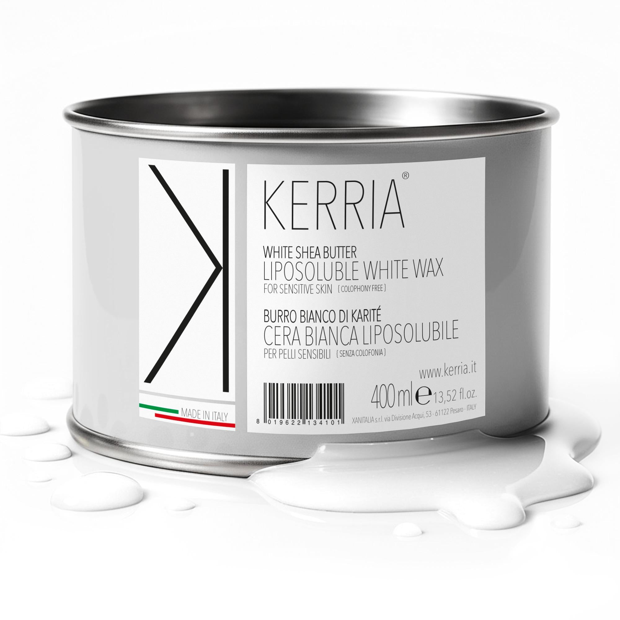 Kerria by Xanitalia Cera Depilatoria Liposolubile 400ml - Burro di Karite