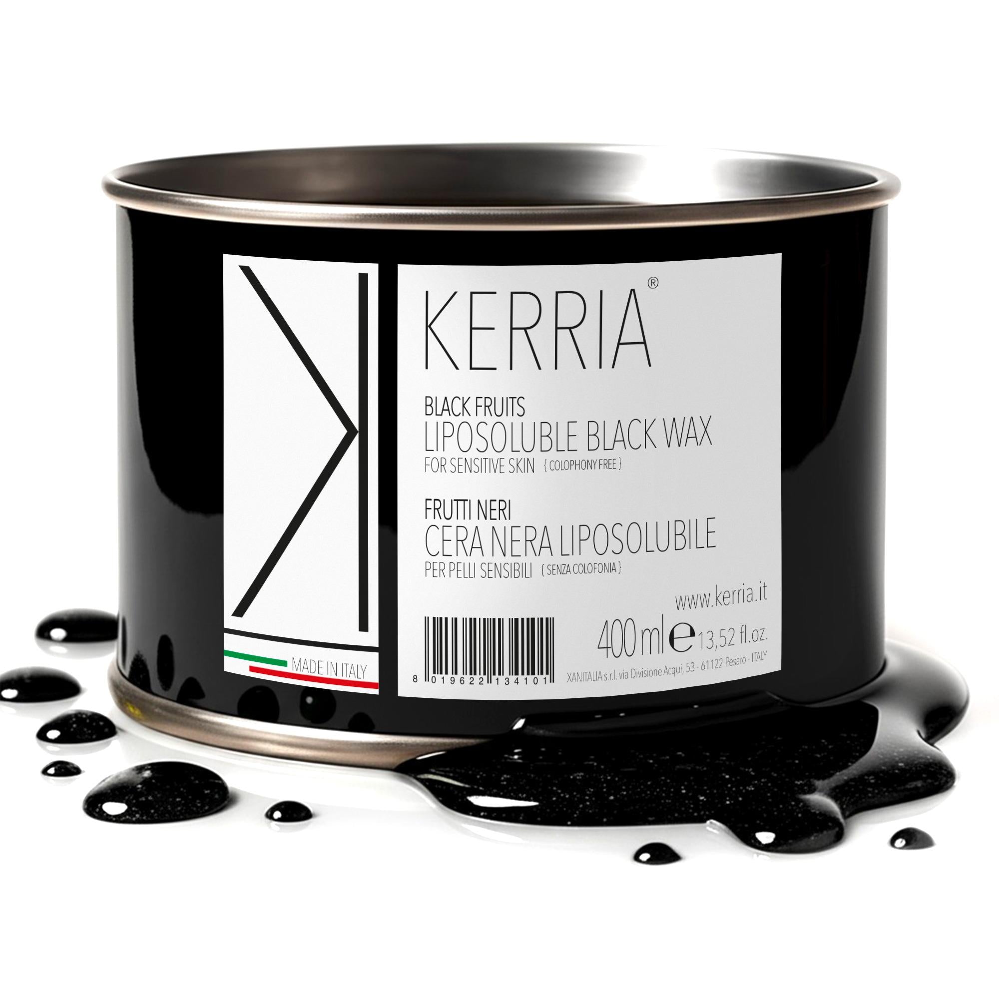 Kerria by Xanitalia Cera Depilatoria Liposolubile 400ml - Frutti Neri