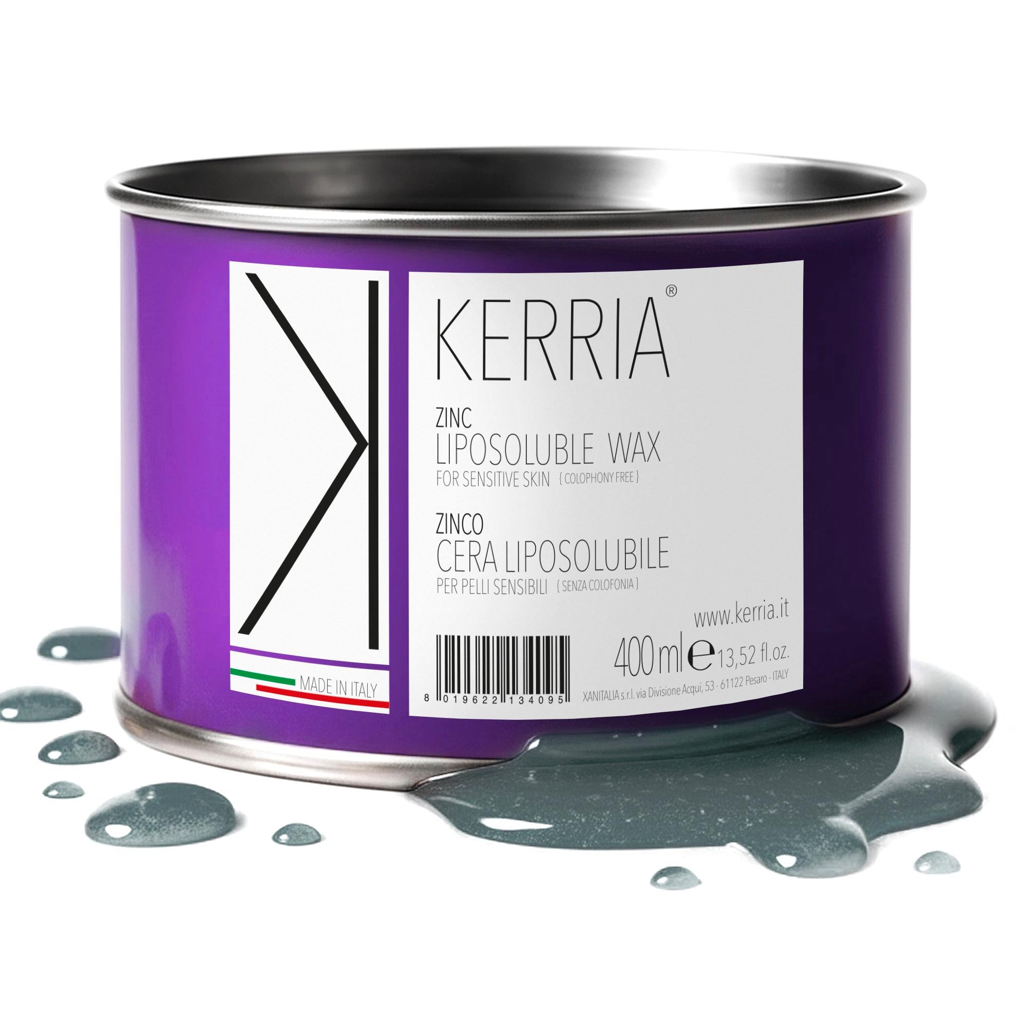 Kerria by Xanitalia Cera Depilatoria Liposolubile 400ml - Zinco