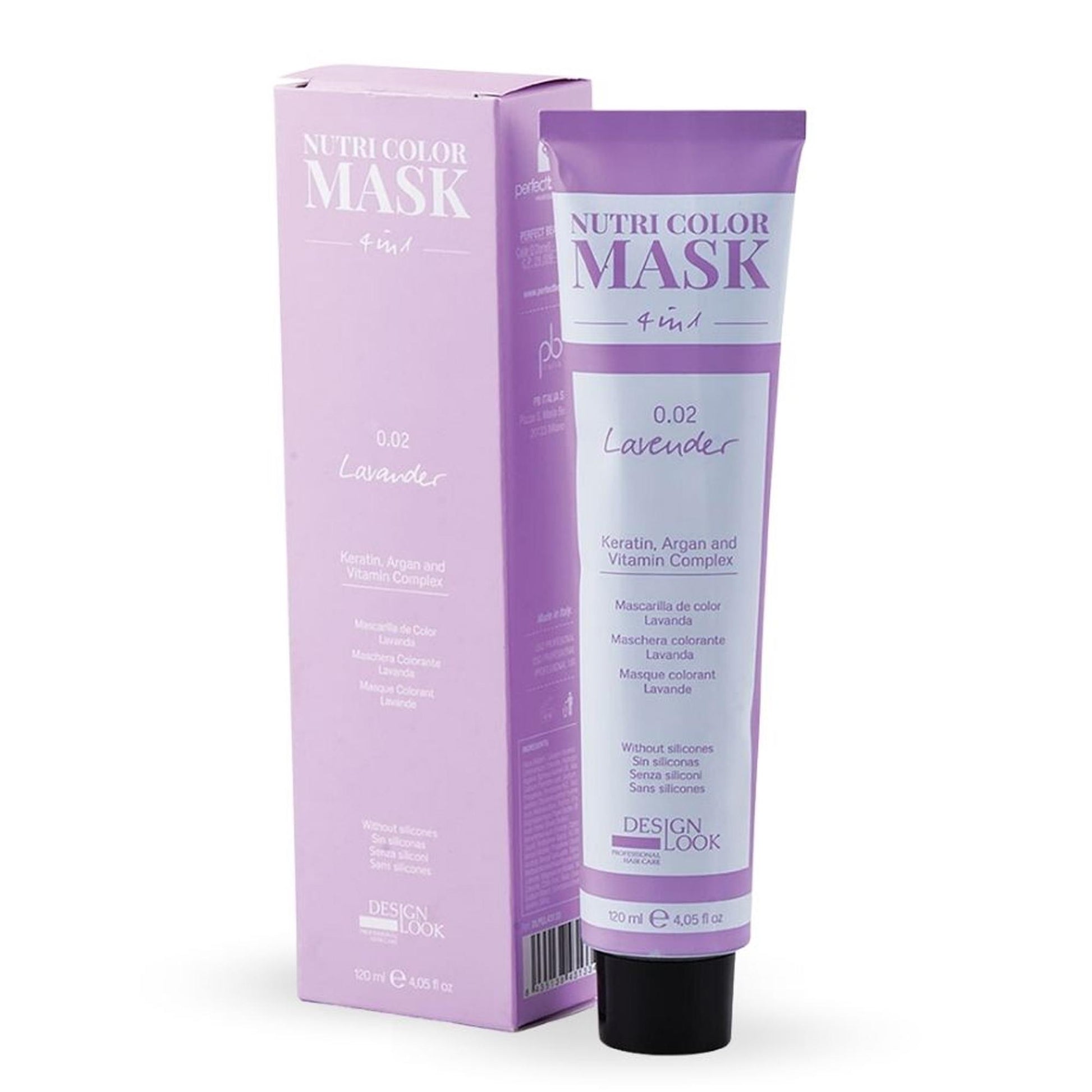 Design Look Nutri Color Mask Maschera Colorante 120ml - Lavanda