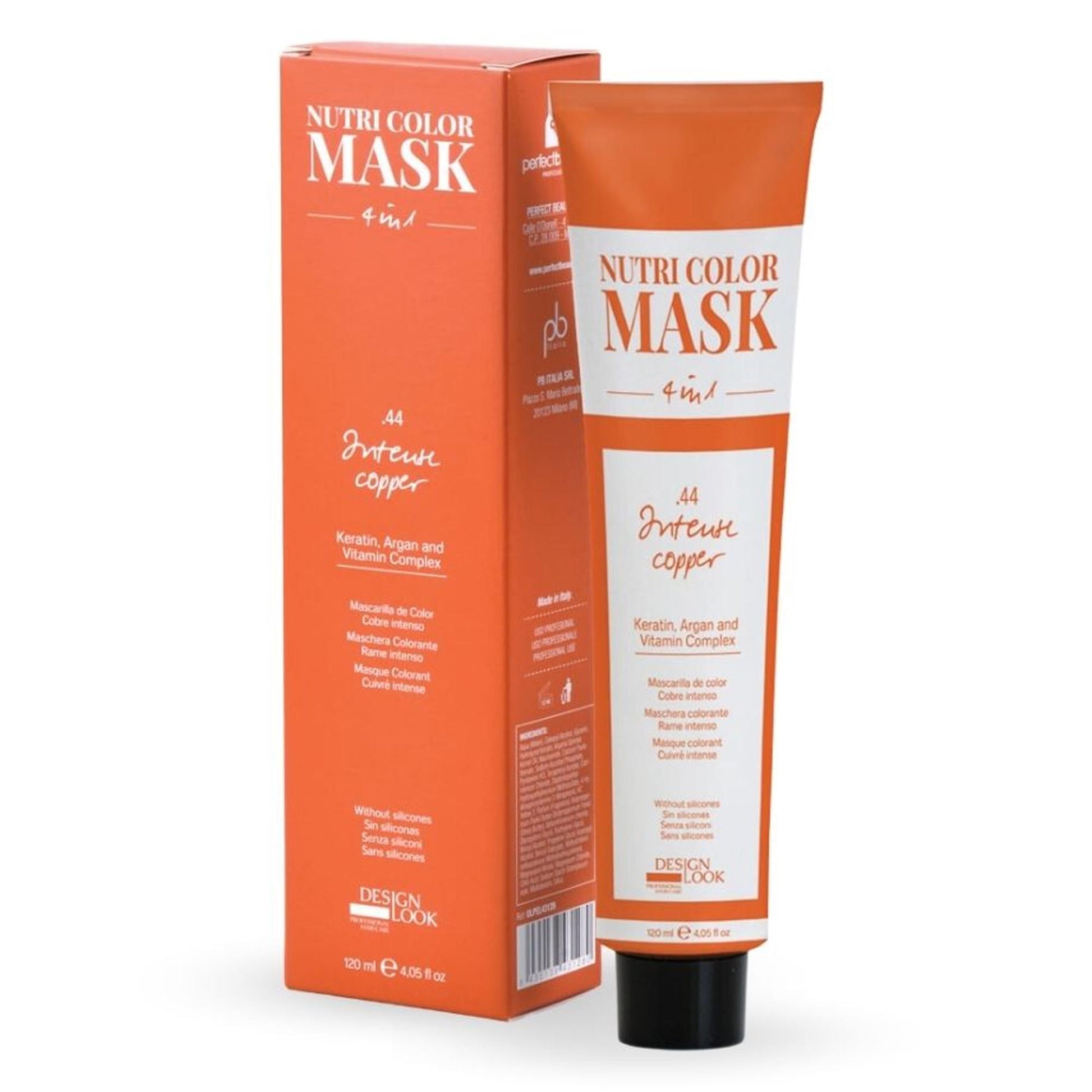 Design Look Nutri Color Mask Maschera Colorante 120ml - Rame Intenso