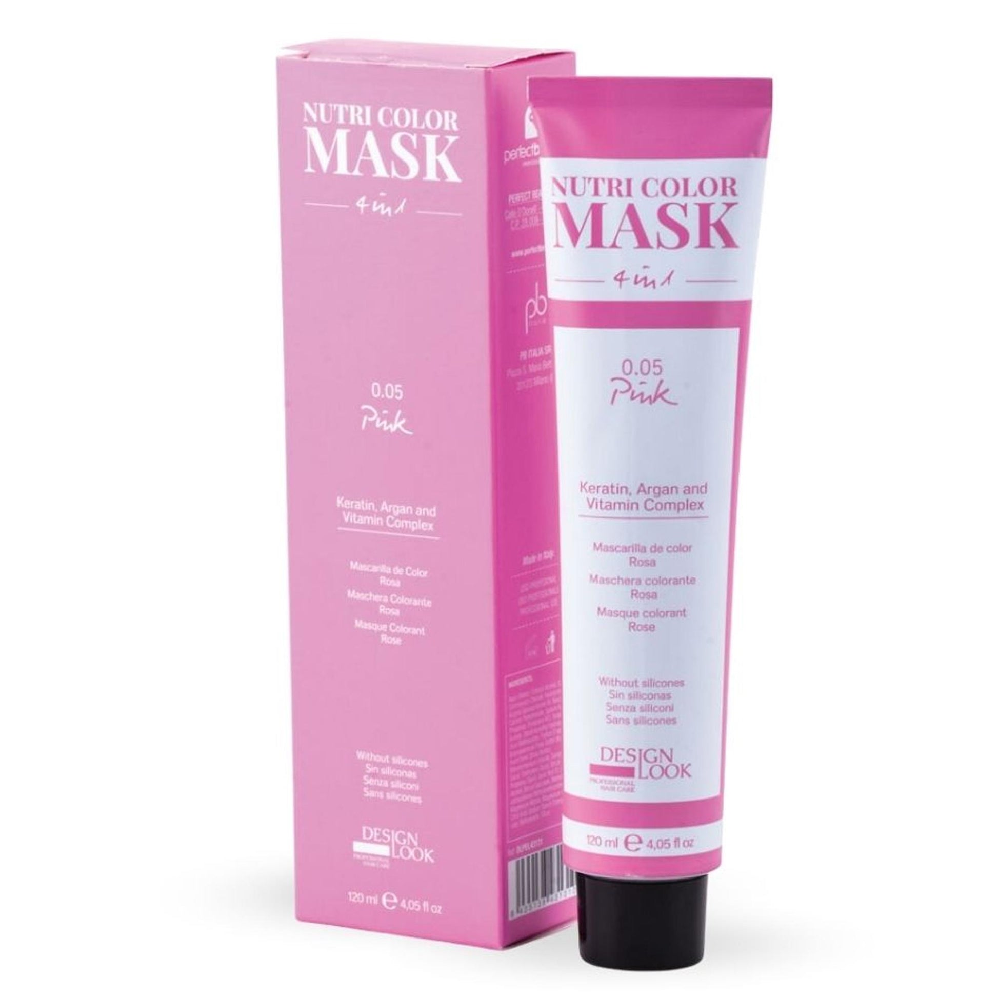 Design Look Nutri Color Mask Maschera Colorante 120ml - Rosa