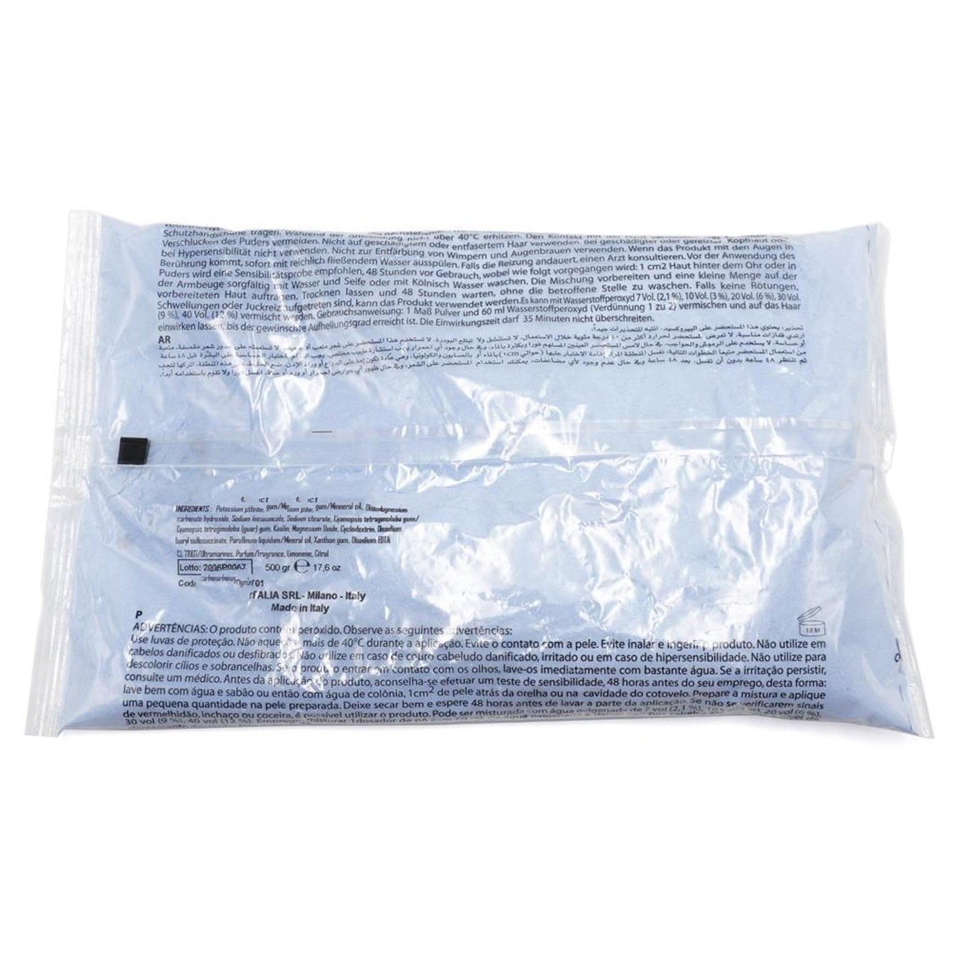 Design Look Decolorante in Polvere Blu Plex 8 Toni - Sacchetto 500gr
