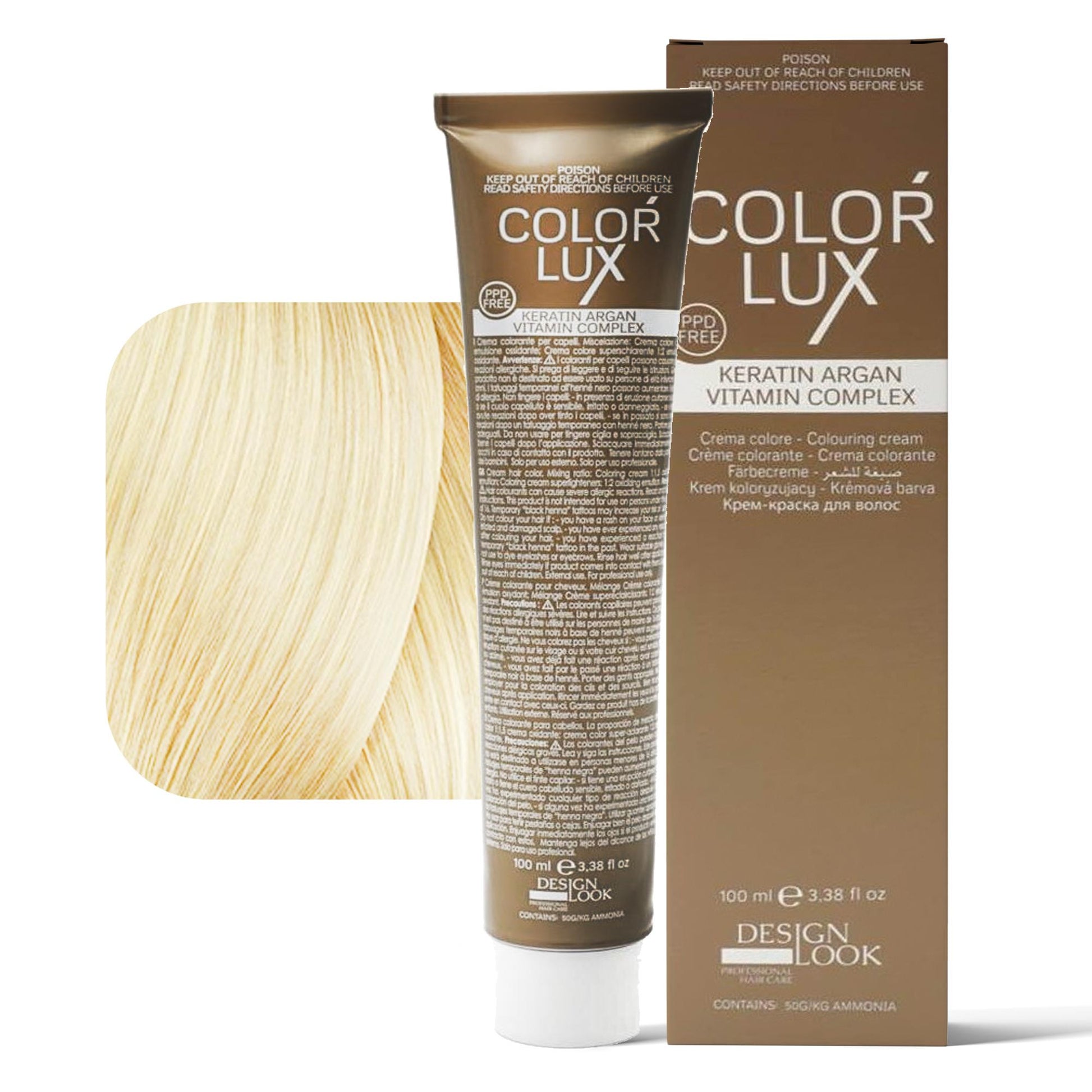 Design Look Color Lux Tintura per Capelli 100ml - 10.0