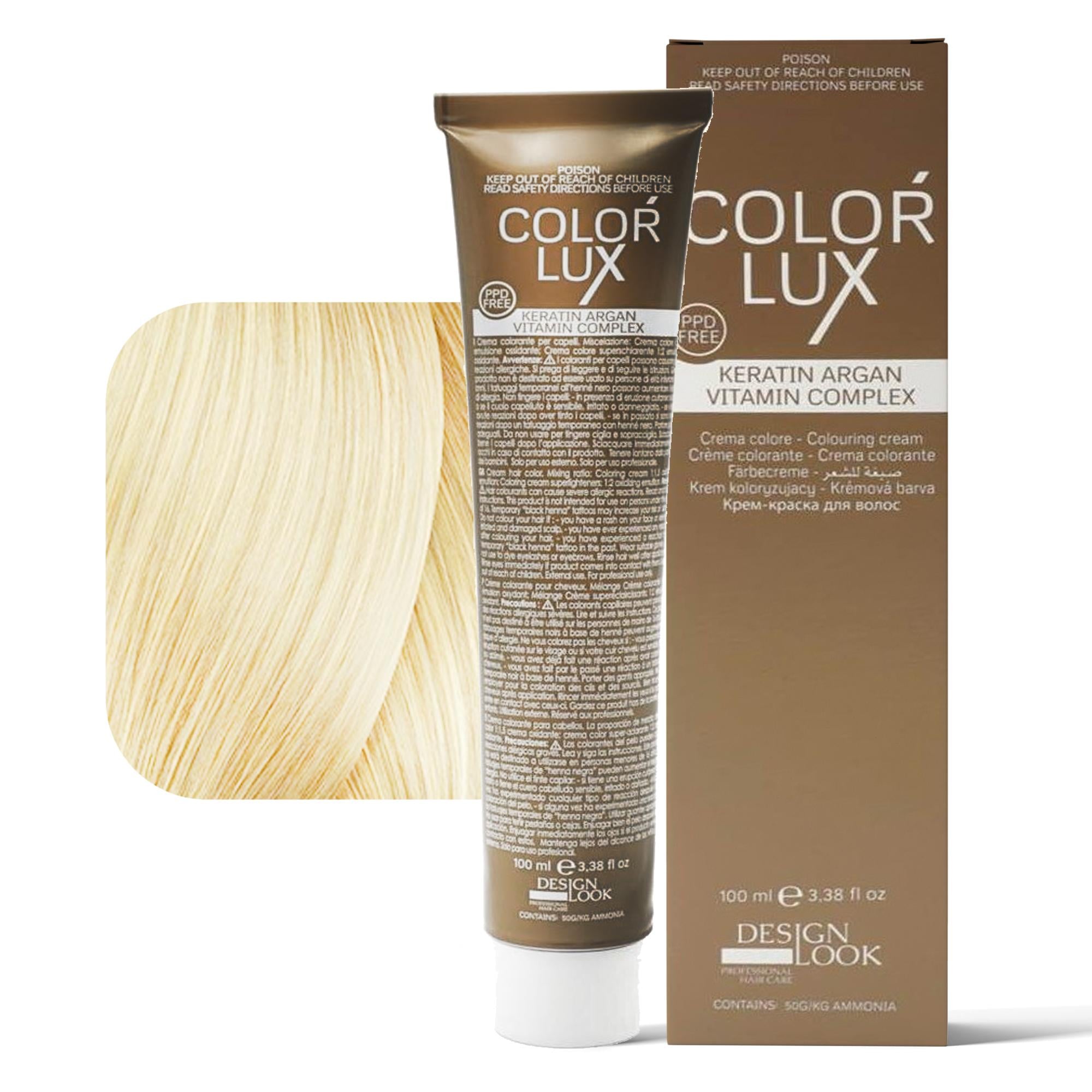 Design Look Color Lux Tintura per Capelli 100ml - 10.0