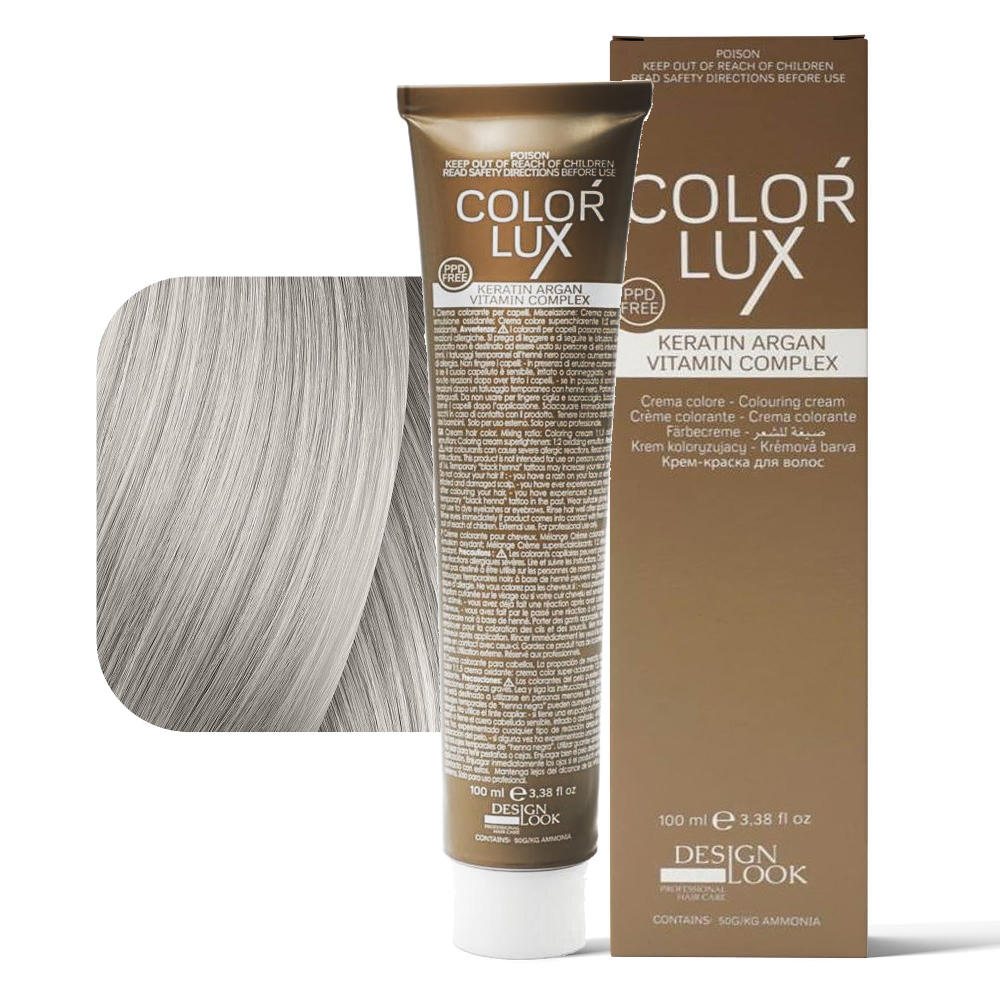 Design Look Color Lux Tintura per Capelli 100ml - 10.1