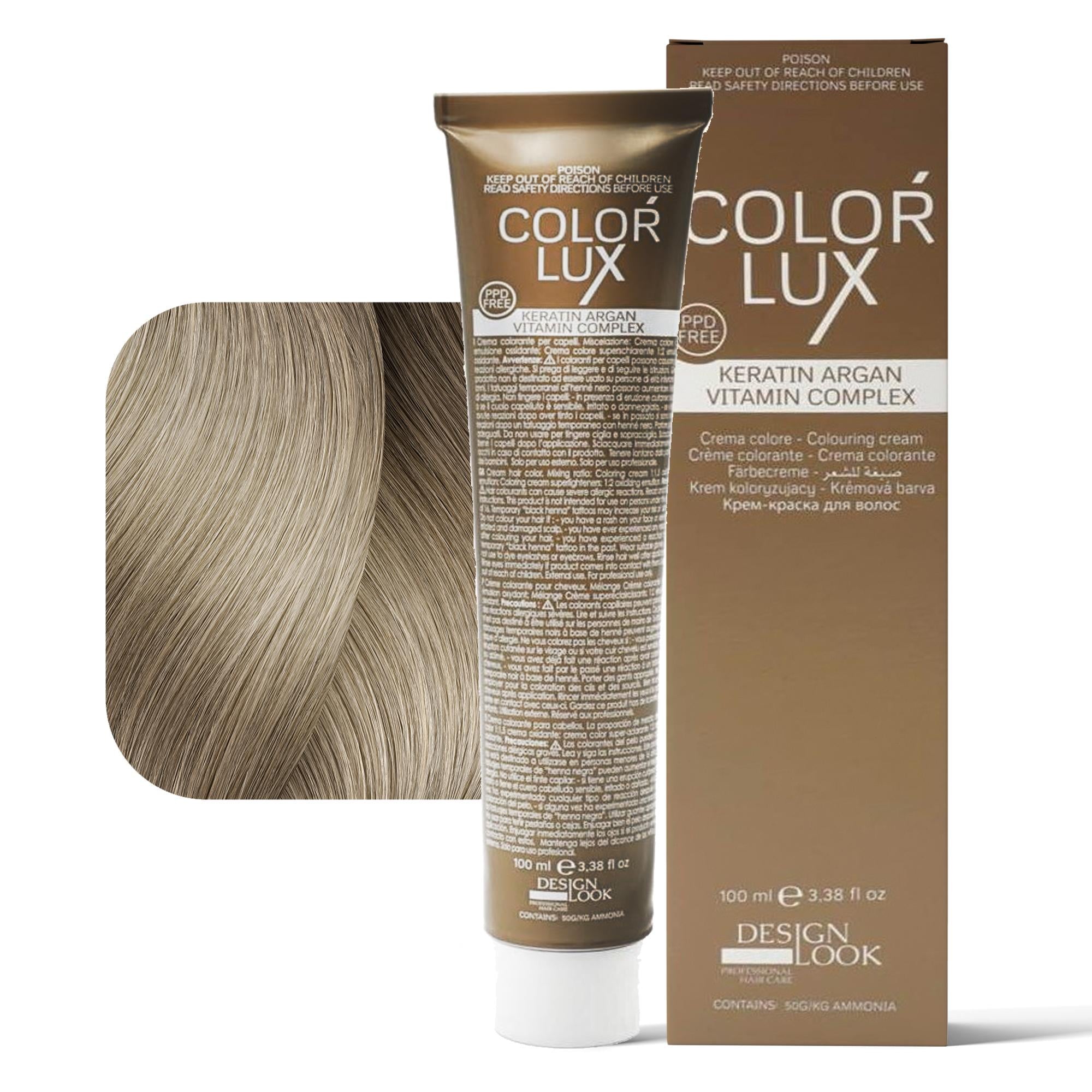 Design Look Color Lux Tintura per Capelli 100ml - 10.13