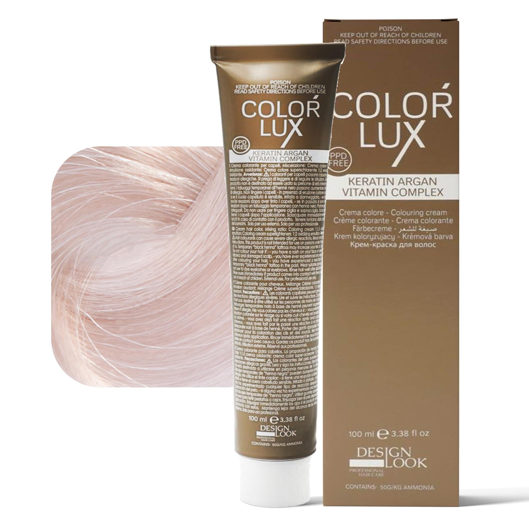 Design Look Color Lux Tintura per Capelli 100ml - 11.1