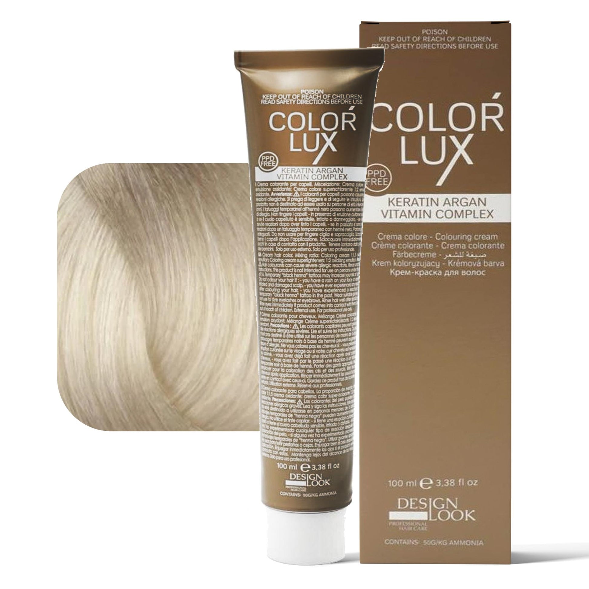 Design Look Color Lux Tintura per Capelli 100ml - 11.2