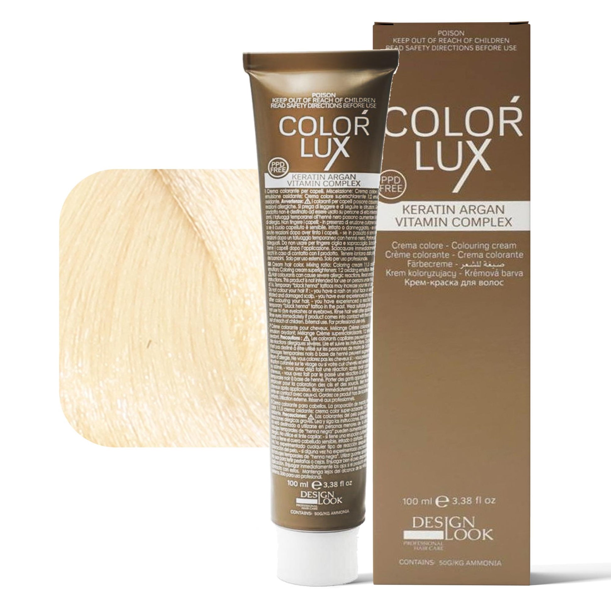 Design Look Color Lux Tintura per Capelli 100ml - 11.3
