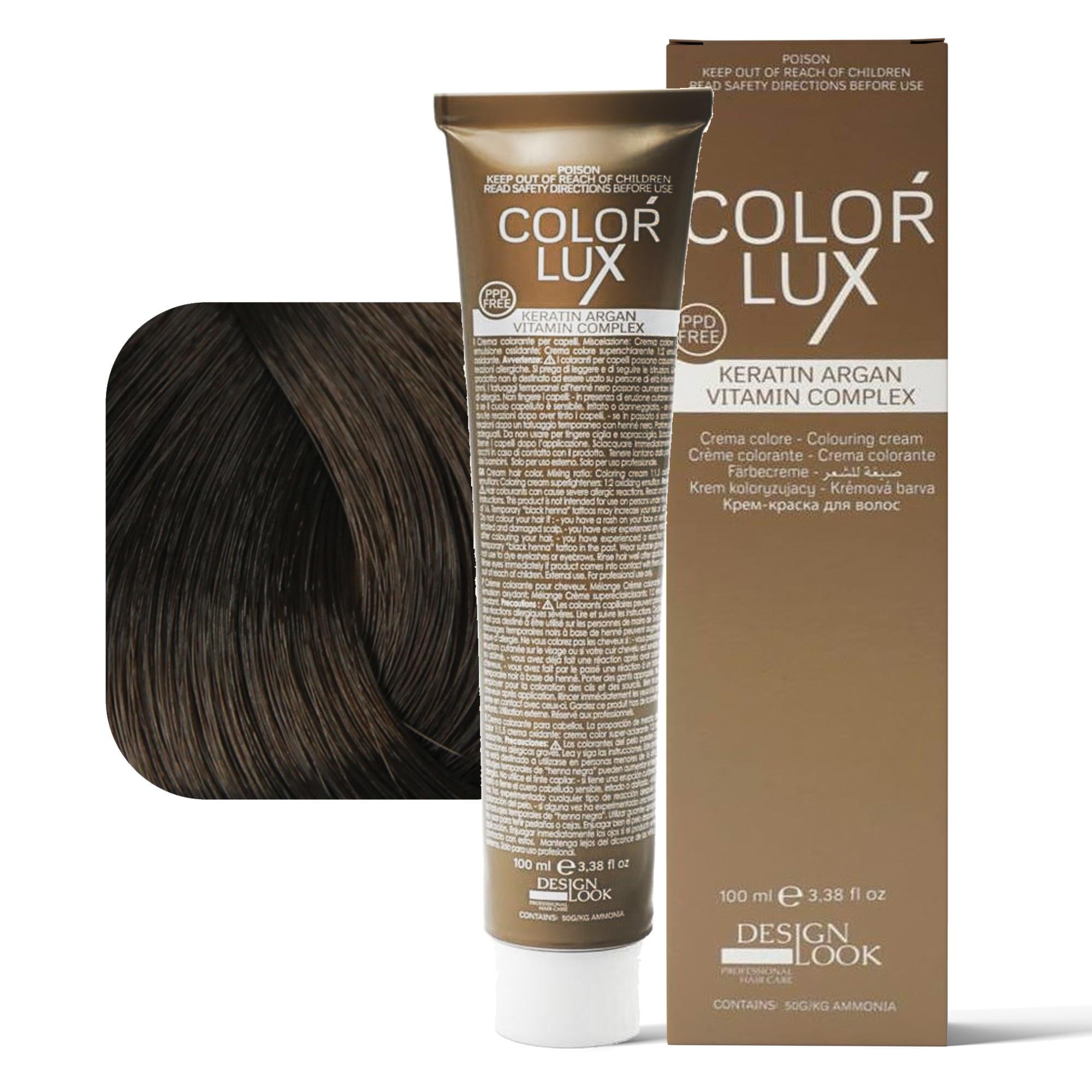 Design Look Color Lux Tintura per Capelli 100ml - 5.00