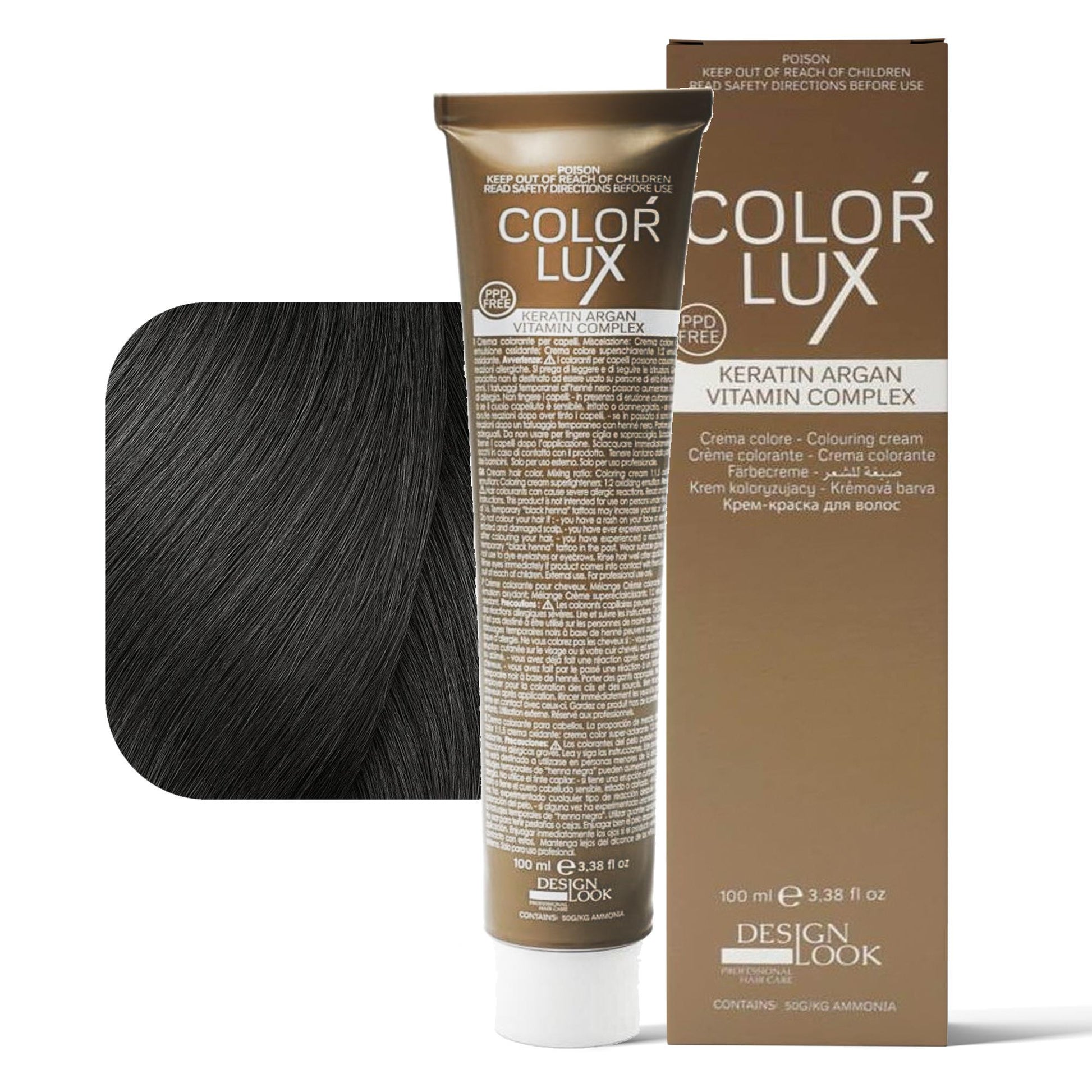 Design Look Color Lux Tintura per Capelli 100ml - 5.1