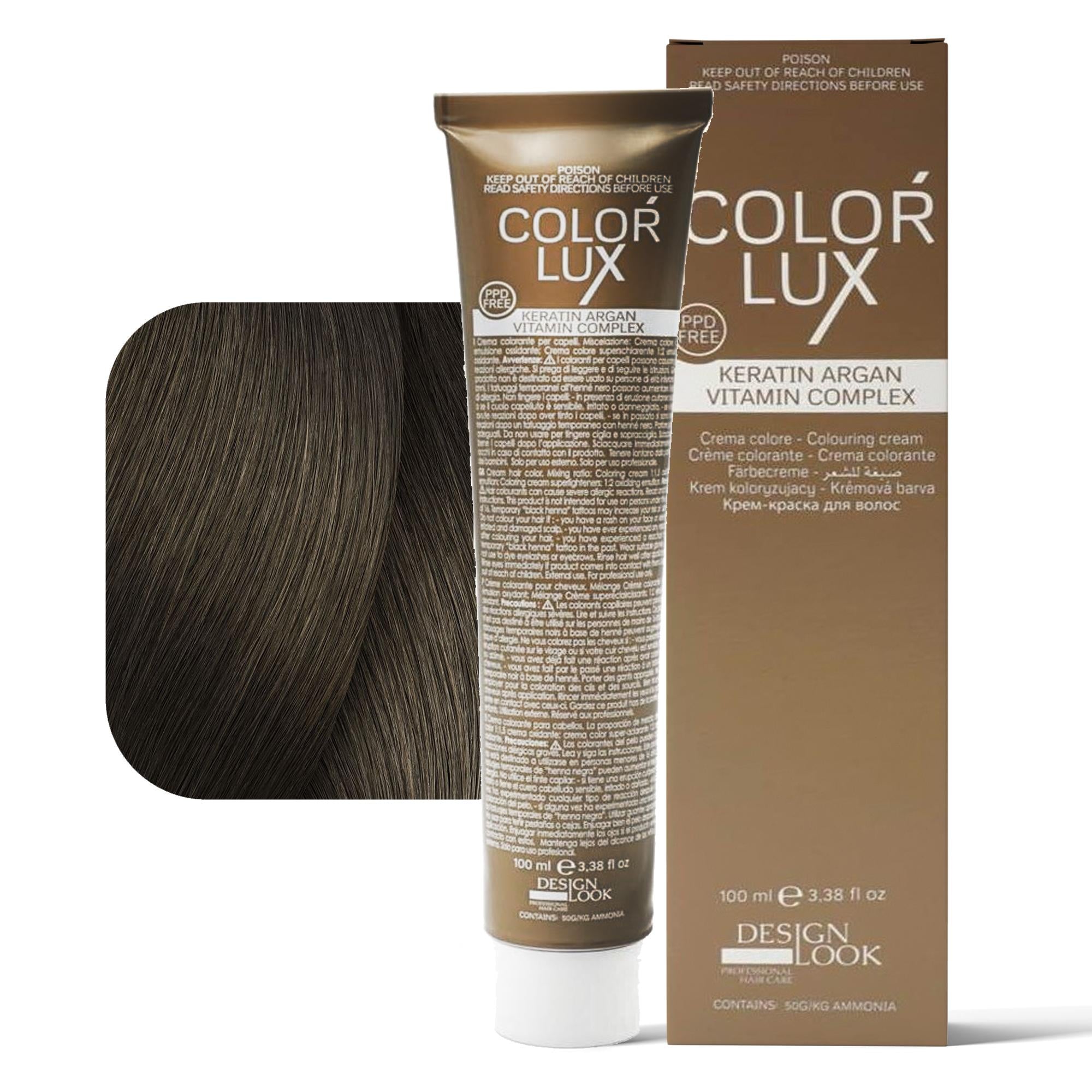 Design Look Color Lux Tintura per Capelli 100ml - 6.0