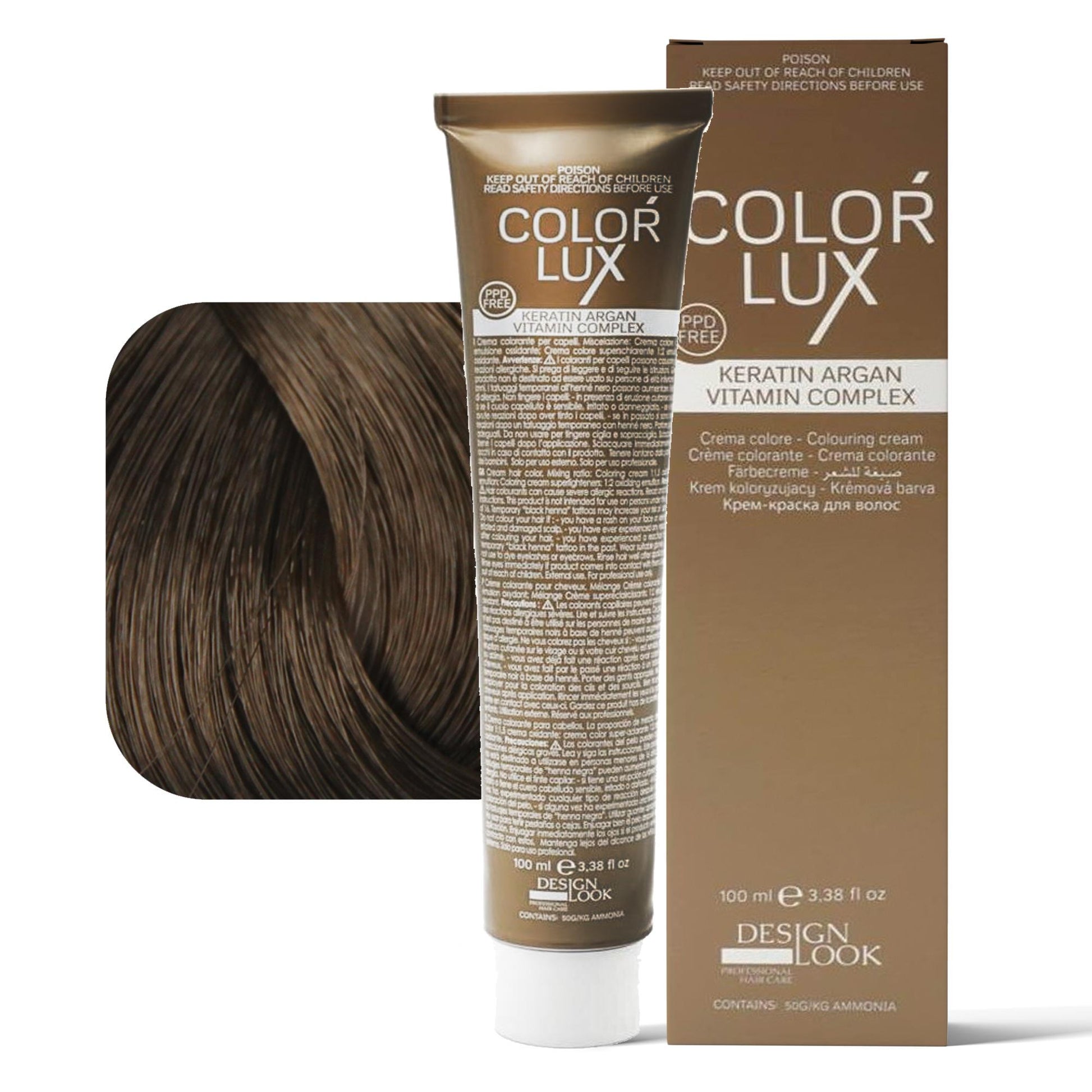 Design Look Color Lux Tintura per Capelli 100ml - 6.00