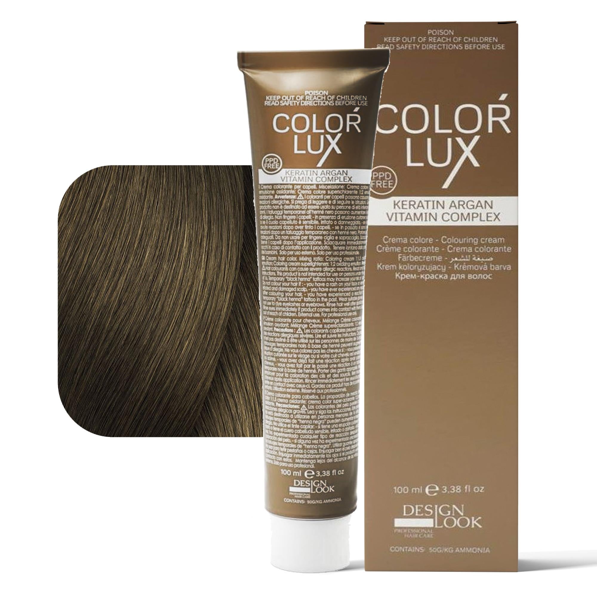 Design Look Color Lux Tintura per Capelli 100ml - 6.3