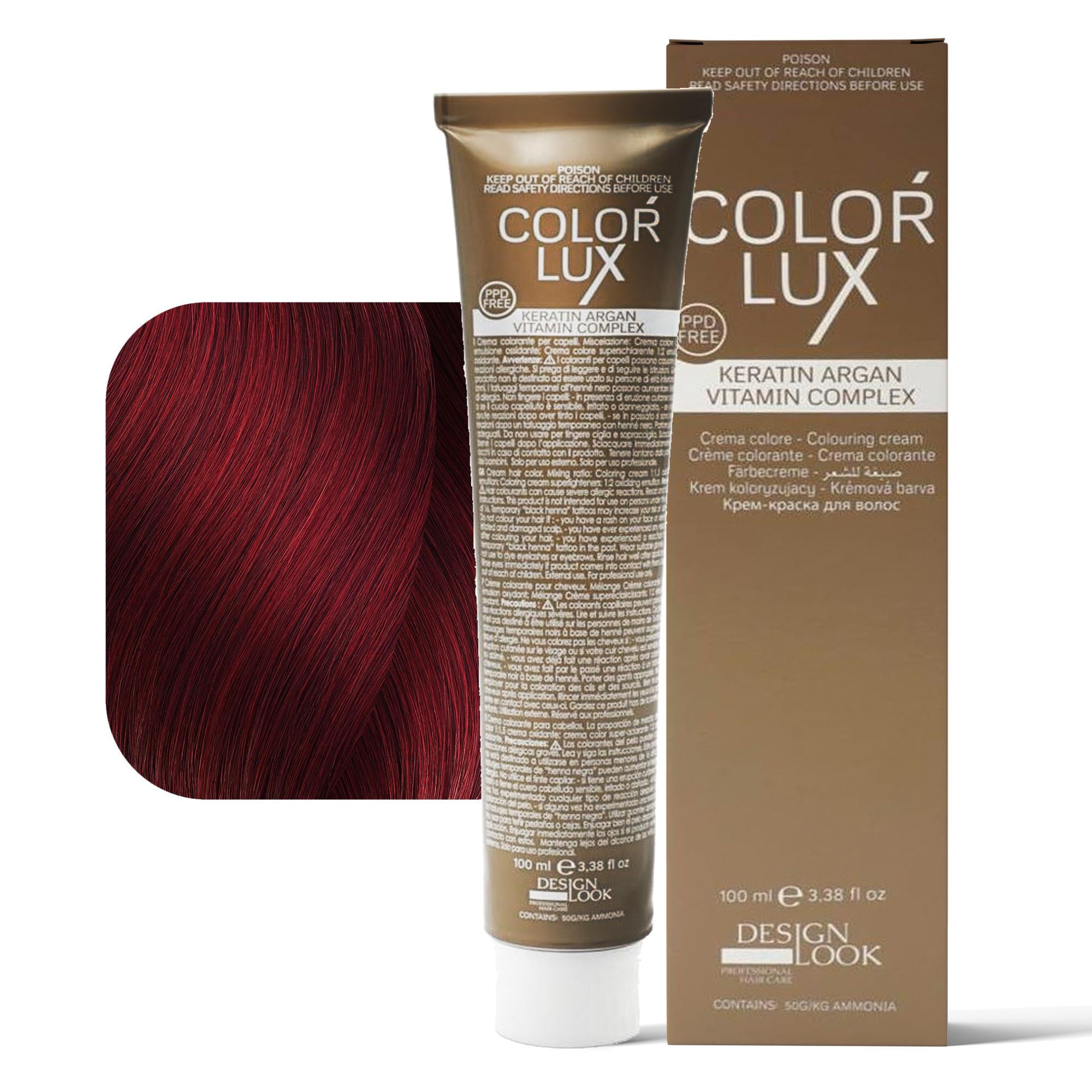 Design Look Color Lux Tintura per Capelli 100ml - 6.66