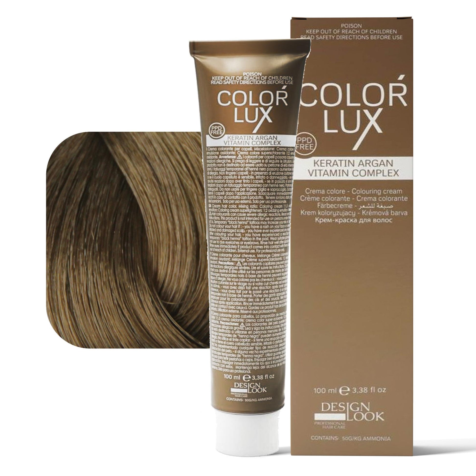 Design Look Color Lux Tintura per Capelli 100ml - 7.00