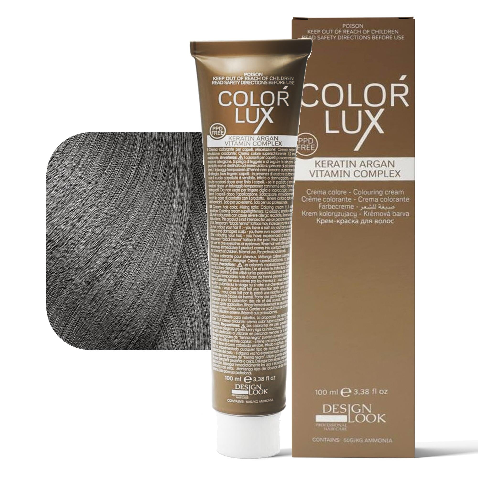 Design Look Color Lux Tintura per Capelli 100ml - 7.1