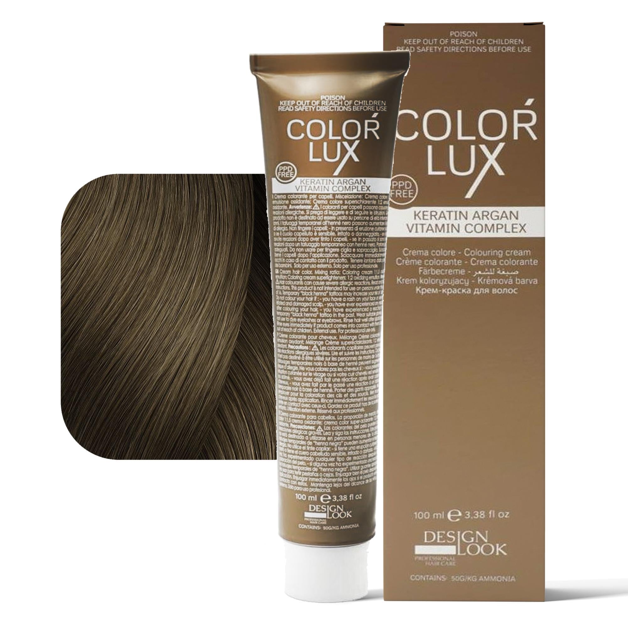 Design Look Color Lux Tintura per Capelli 100ml - 7.13