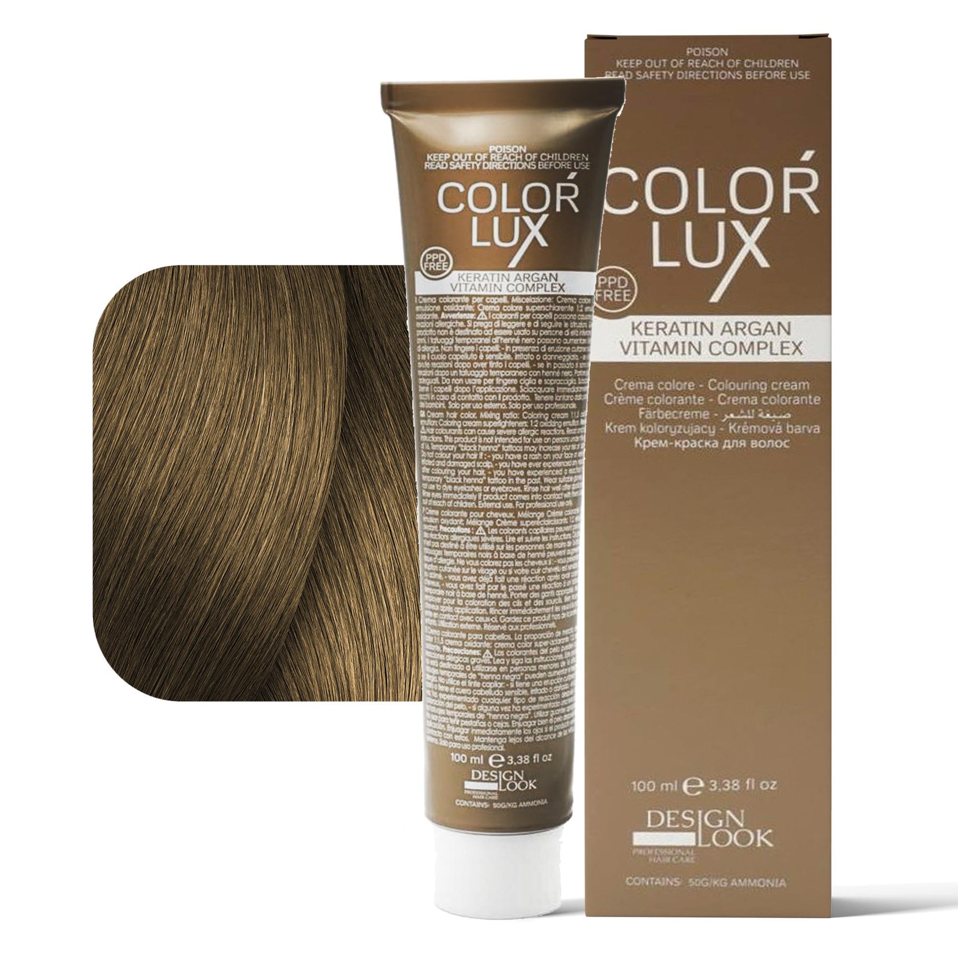 Design Look Color Lux Tintura per Capelli 100ml - 7.3
