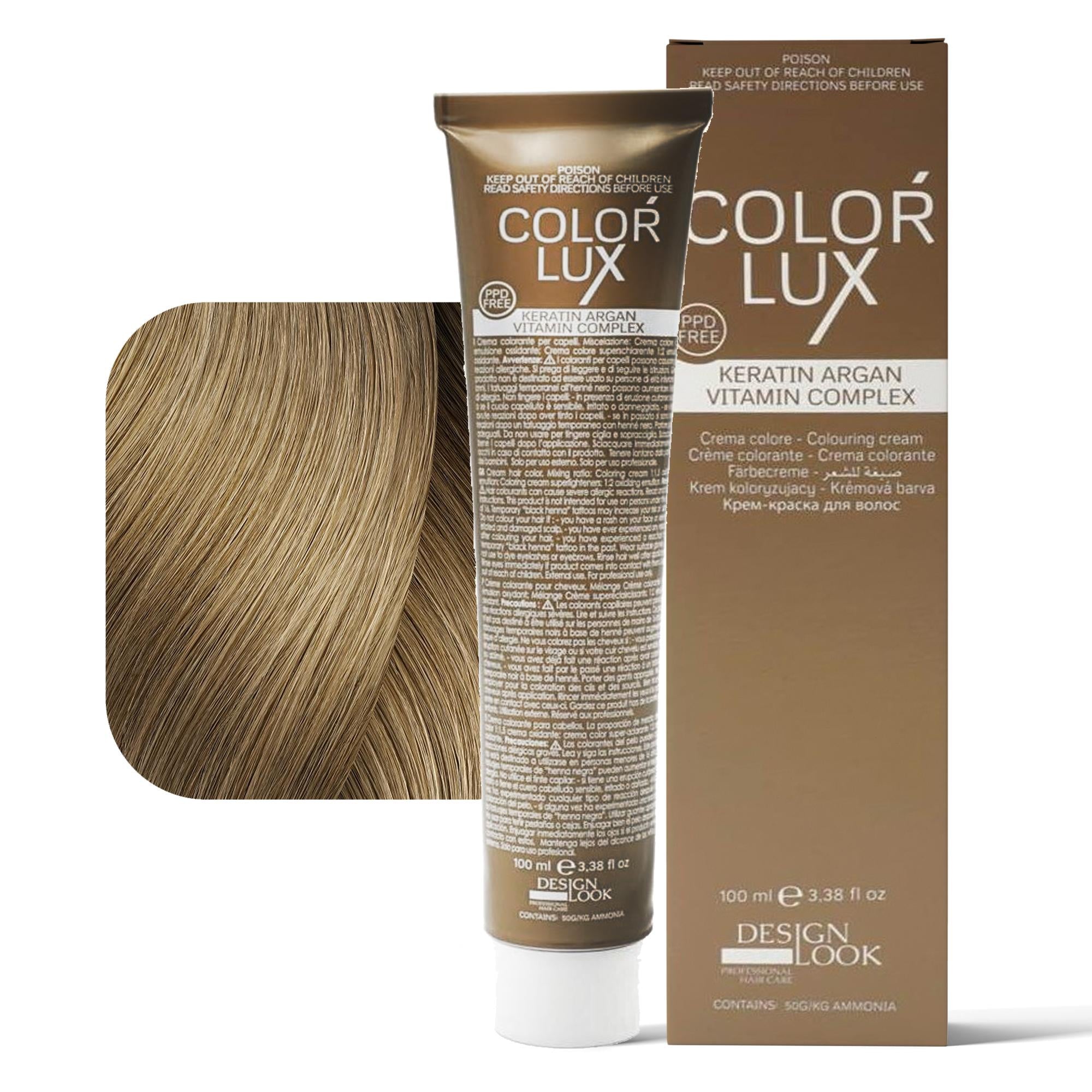 Design Look Color Lux Tintura per Capelli 100ml - 9.0