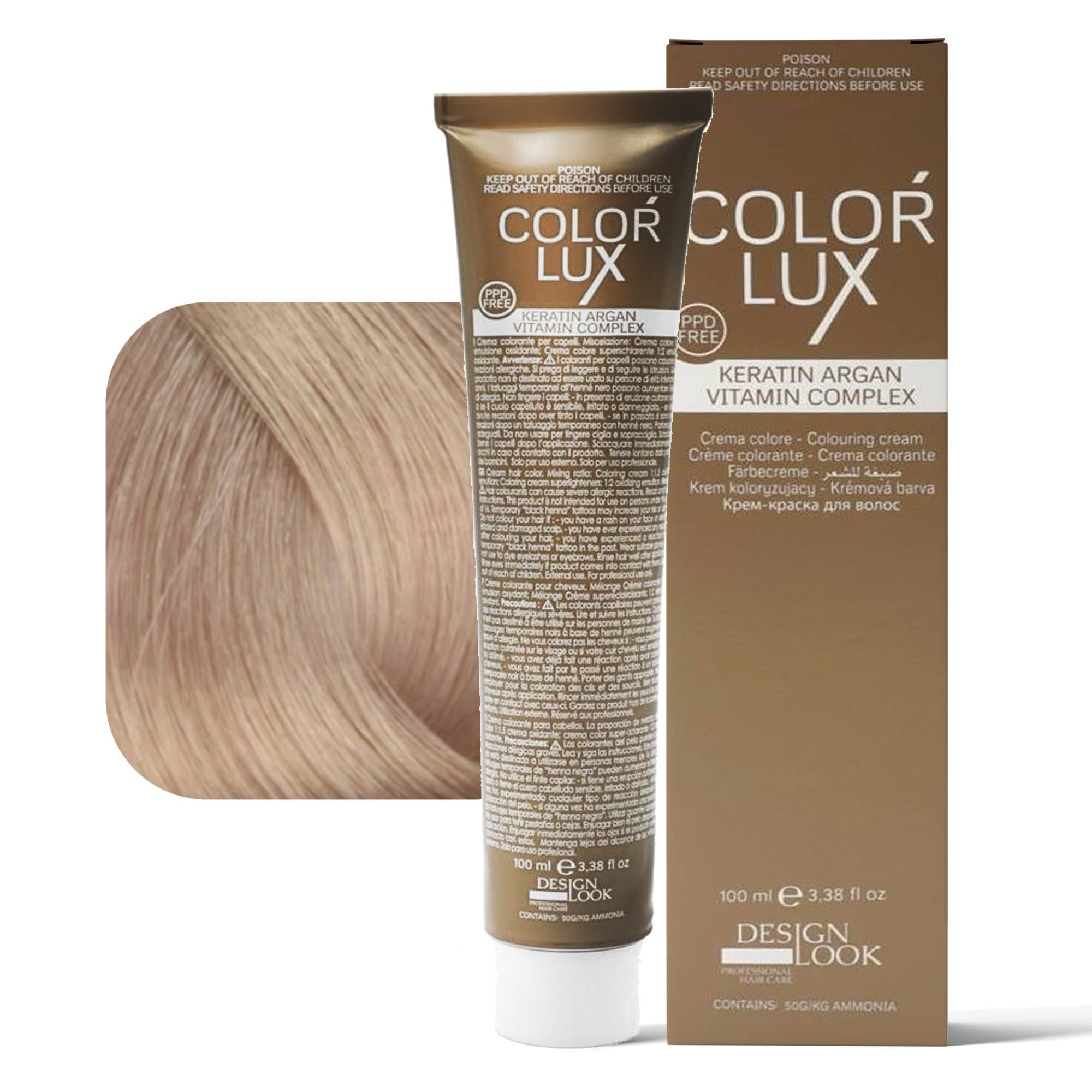 Design Look Color Lux Tintura per Capelli 100ml - 9.13