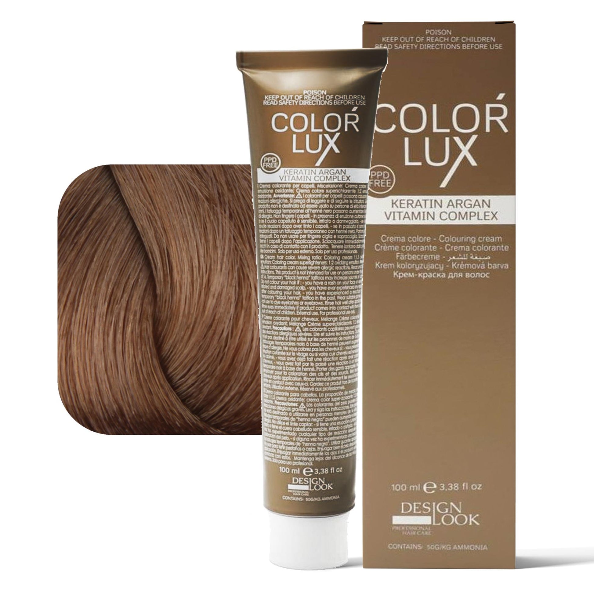 Design Look Color Lux Tintura per Capelli 100ml - 9.14