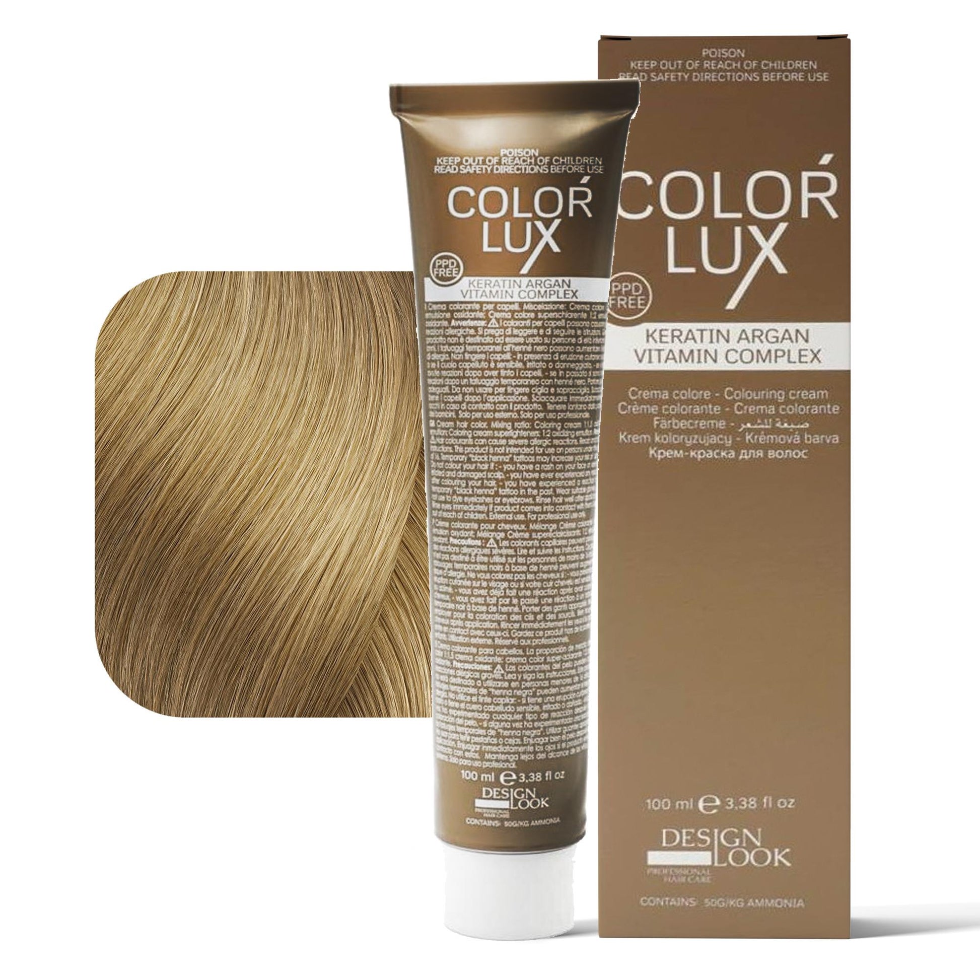 Design Look Color Lux Tintura per Capelli 100ml - 9.3