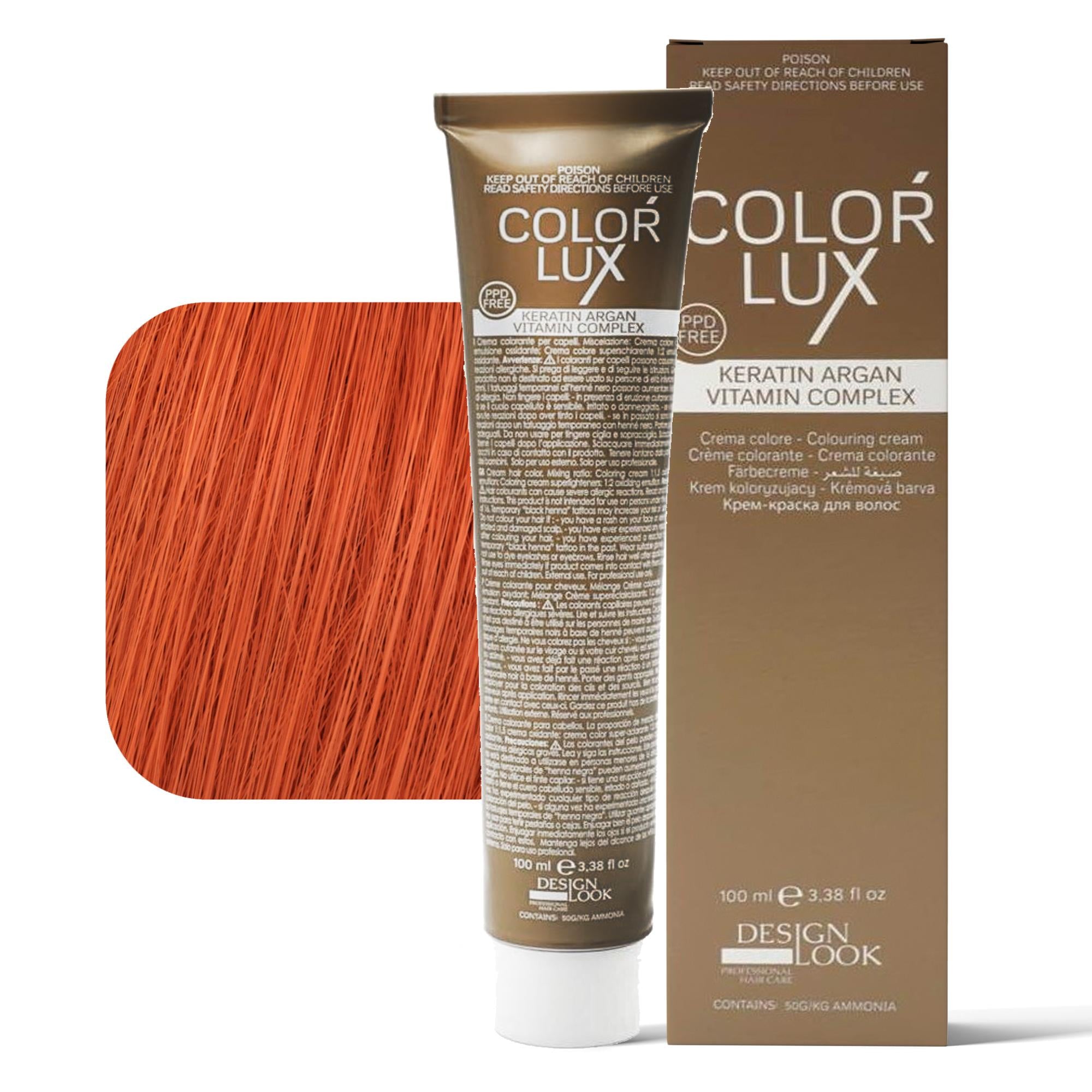 Design Look Color Lux Tintura per Capelli 100ml - C.44
