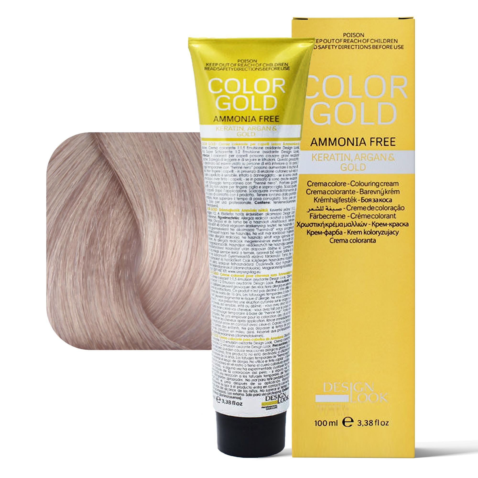 Design Look Color Gold Tintura per Capelli Senza Ammoniaca 100ml - 11.7