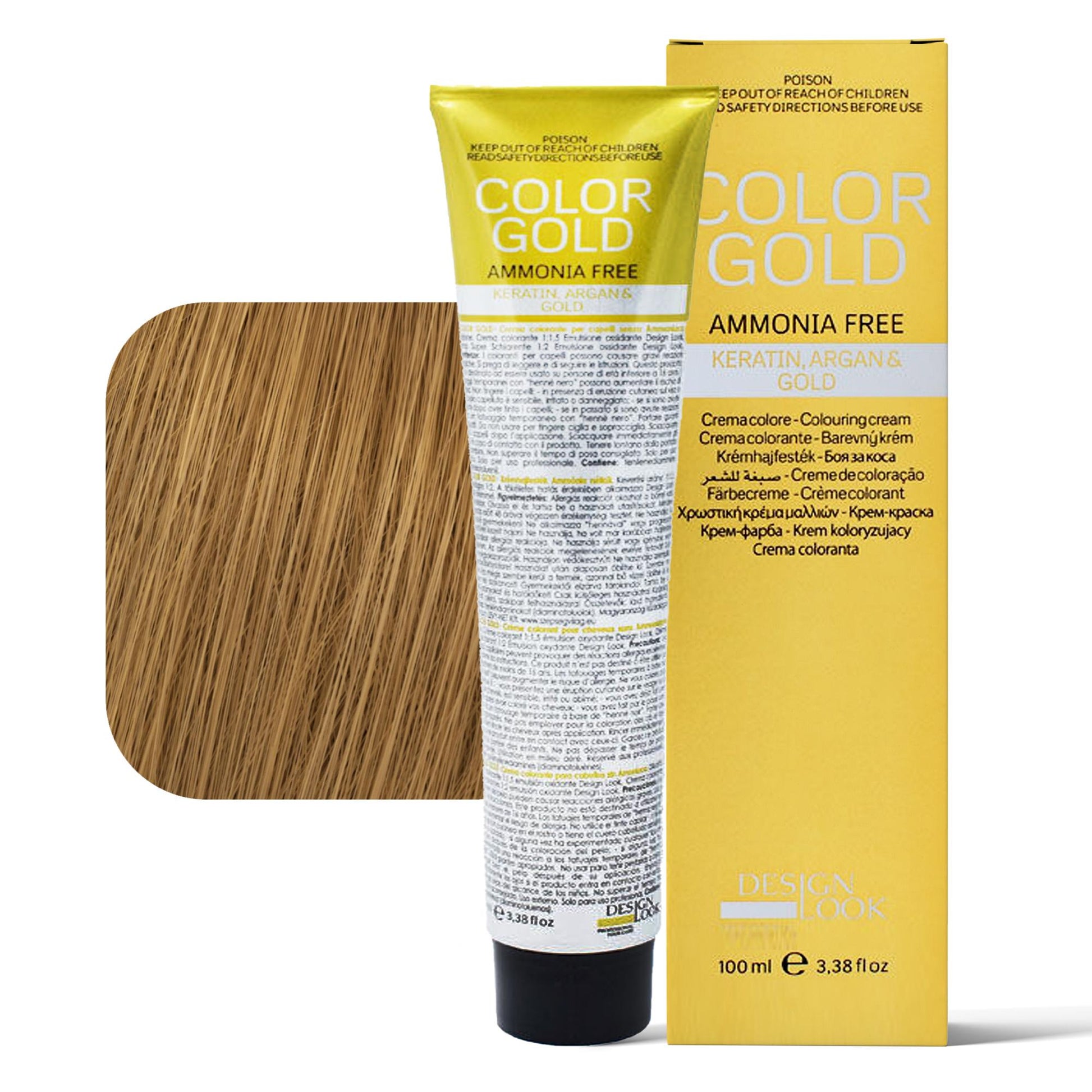 Design Look Color Gold Tintura per Capelli Senza Ammoniaca 100ml - 8.00