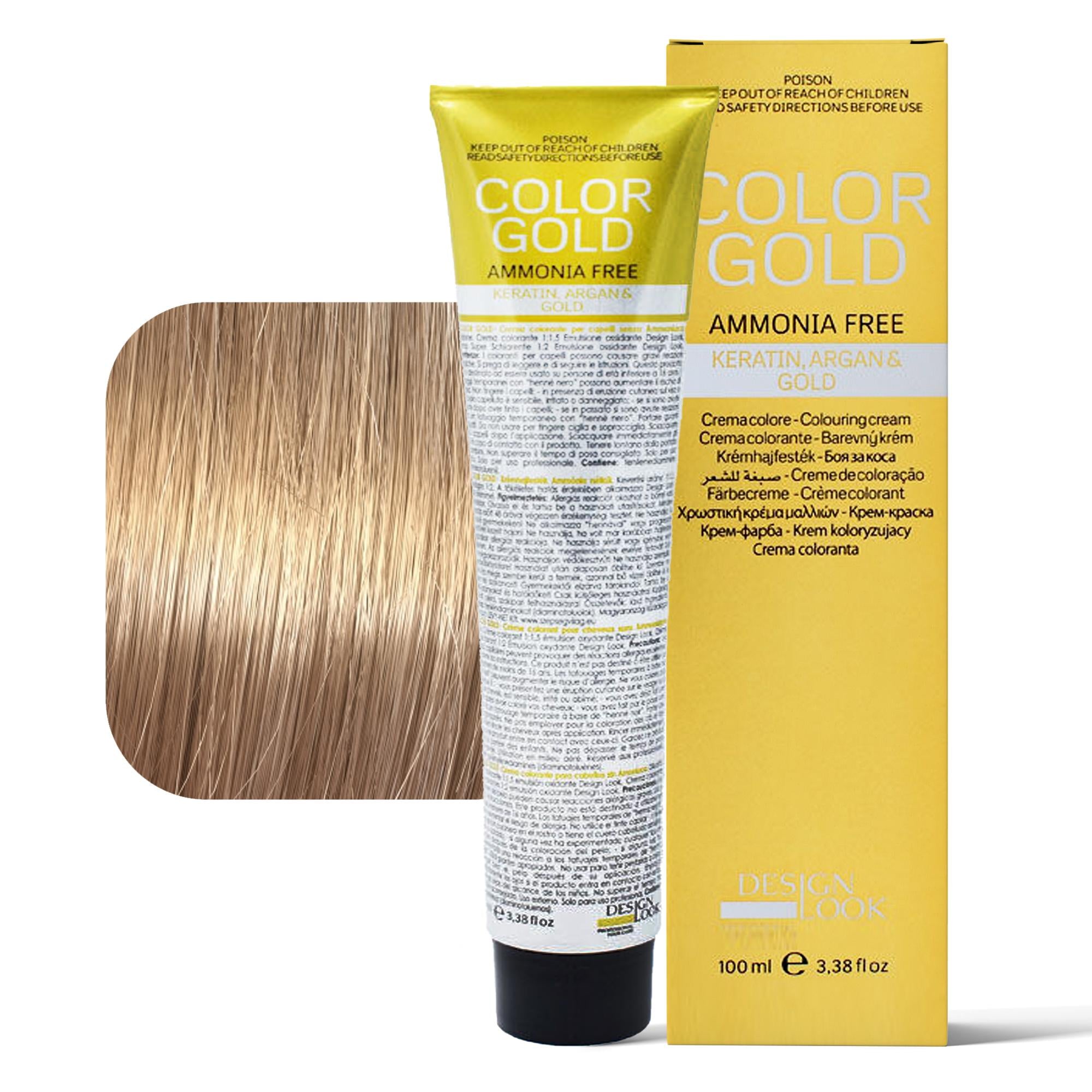 Design Look Color Gold Tintura per Capelli Senza Ammoniaca 100ml - 9.00
