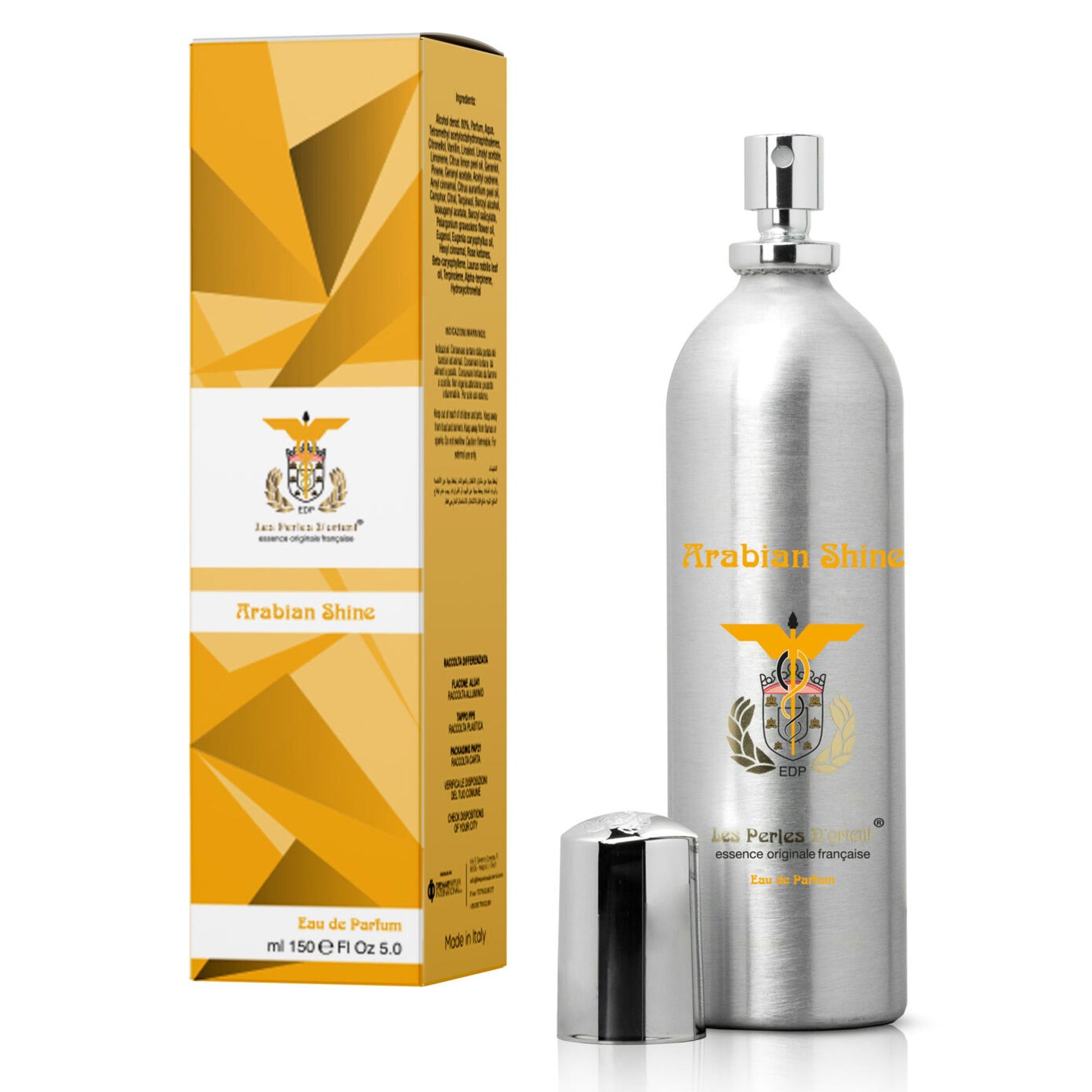 Les Perles D'Orient Arabian Shine Profumo EDP Uomo - 150ml